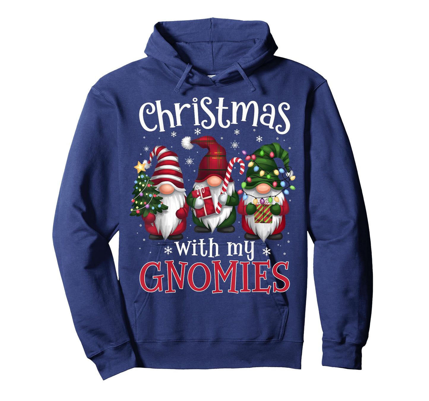 Gnome Family Christmas Matching Men Women Kids Black Christmas Gnomes T-Shirt