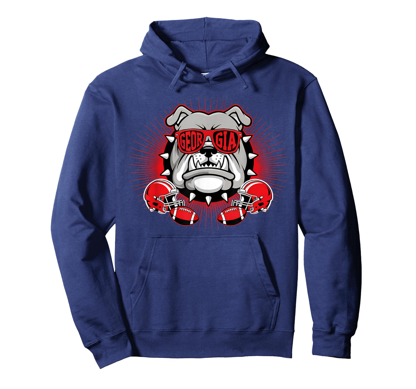 Retro GA Georgia Dog Sport Lovers Tee for Men Women Kids T-Shirt