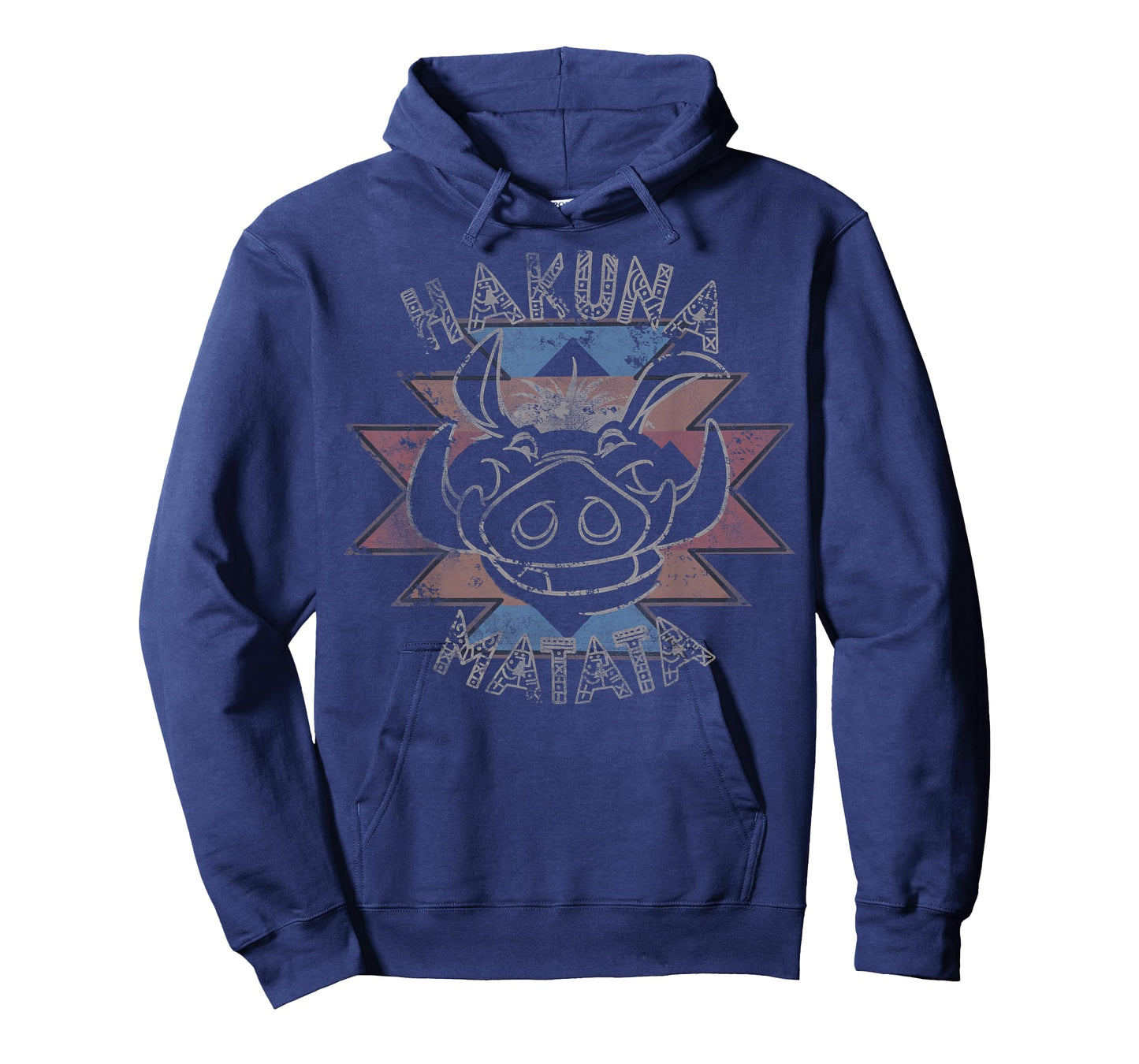 Disney The Lion King Pumbaa Hakuna Matata Distressed Logo T-Shirt