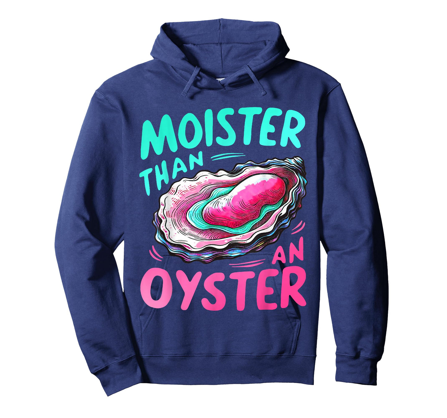 Moister Than An Oyster Funny Humor Groovy Halloween T-Shirt