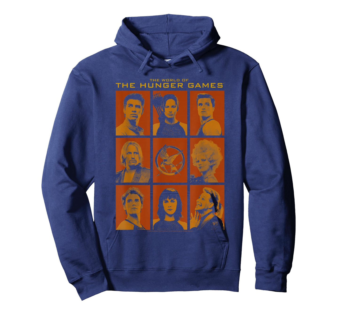 The Hunger Games Catching Fire Character Grid Movie T-Shirt