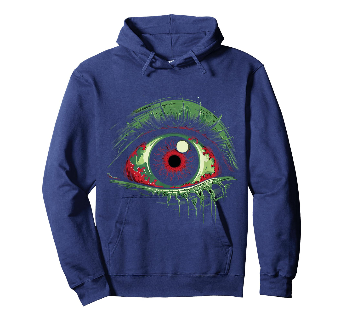 Large and Green Eyeball Creepy T-Shirt