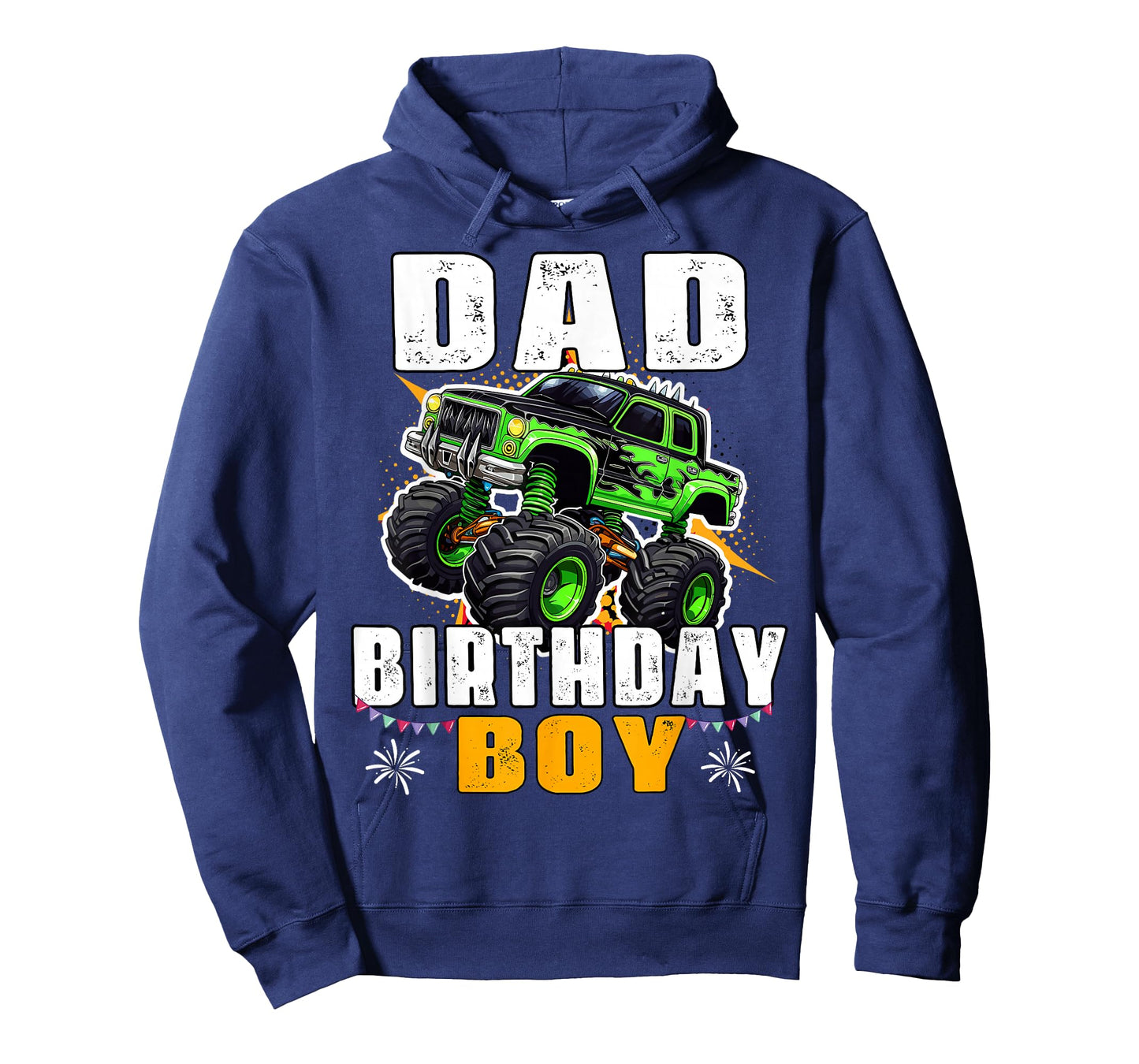 Dad of The Birthday Boy Monster Truck Family Matching T-Shirt