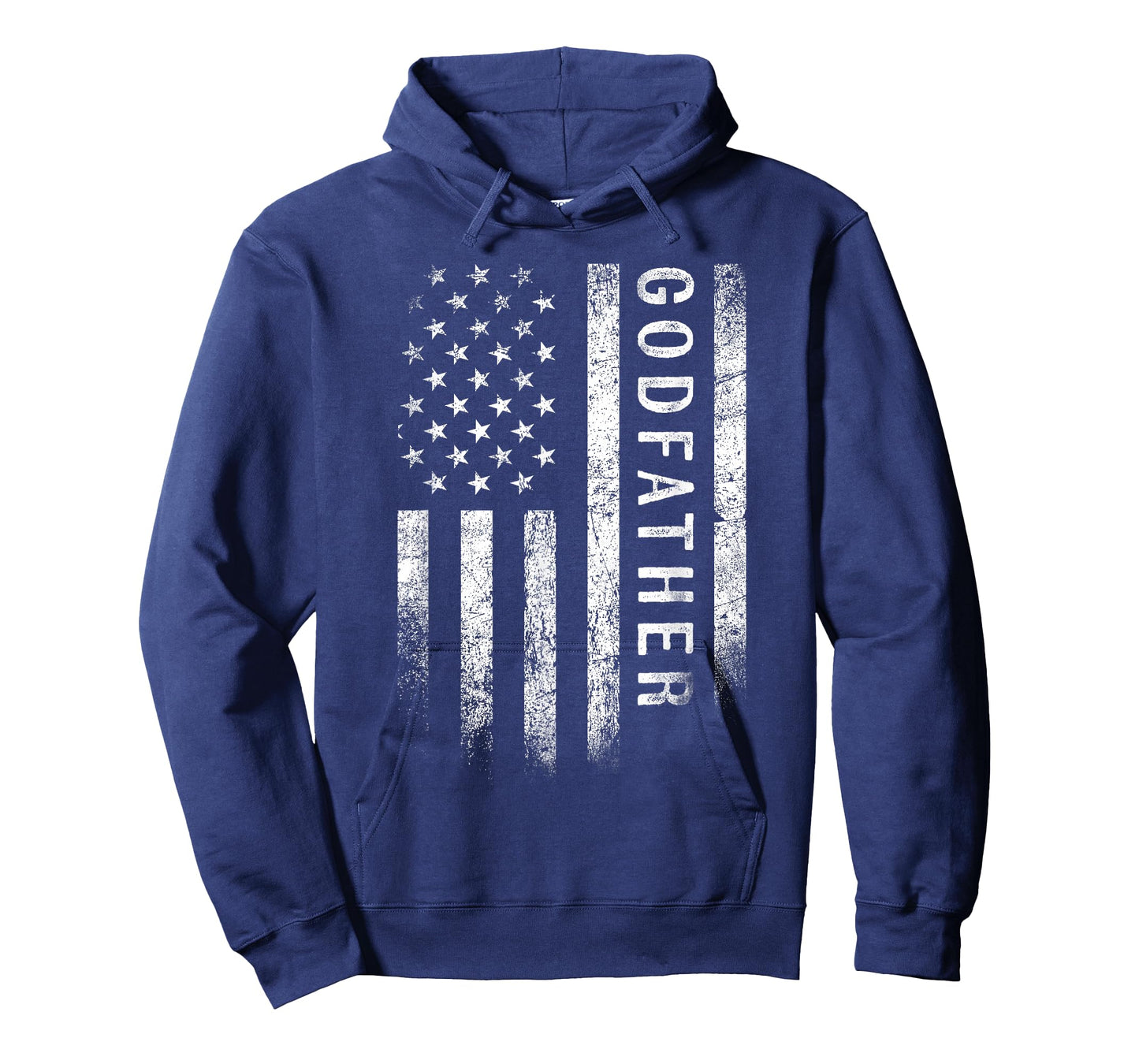 Godfather American Flag Godfather Gifts Patriotic Father Day T-Shirt