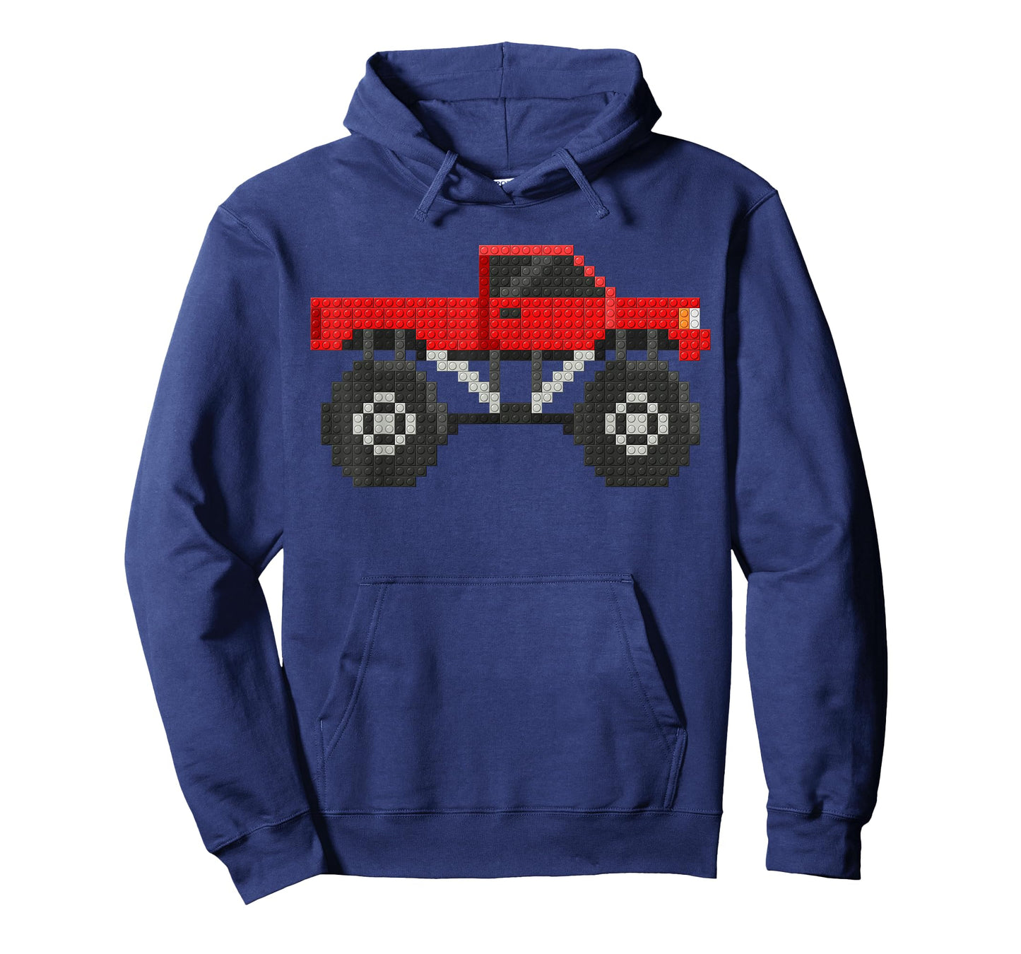 monster truck Kids Master Builder Building Blocks Bricks T-Shirt