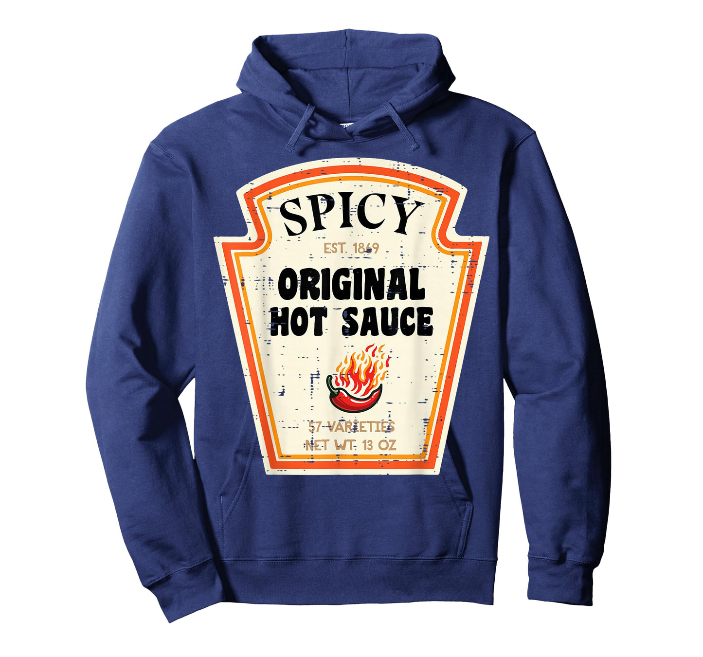 Halloween Spicy Hot Sauce Funny Food Costume Women Men Kids T-Shirt
