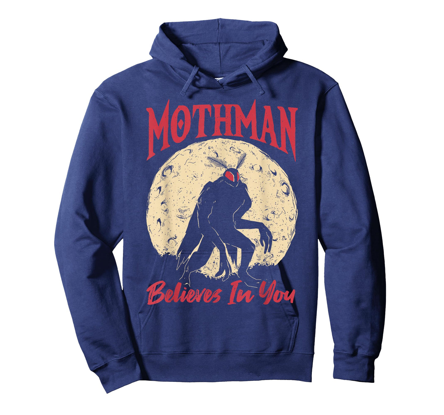 Cryptid Monster Mothman Believes in You T-Shirt