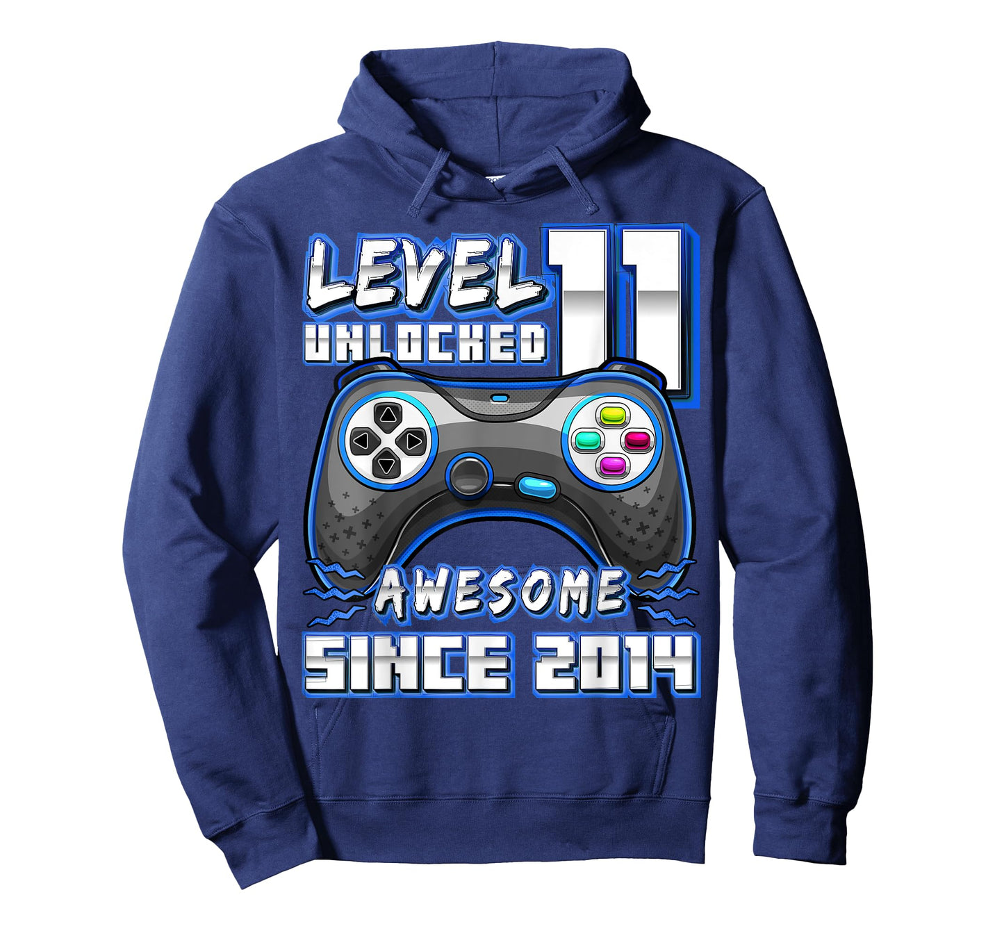 11th Birthday Boy Level 11 Gamer 11 Year Video Game Party T-Shirt