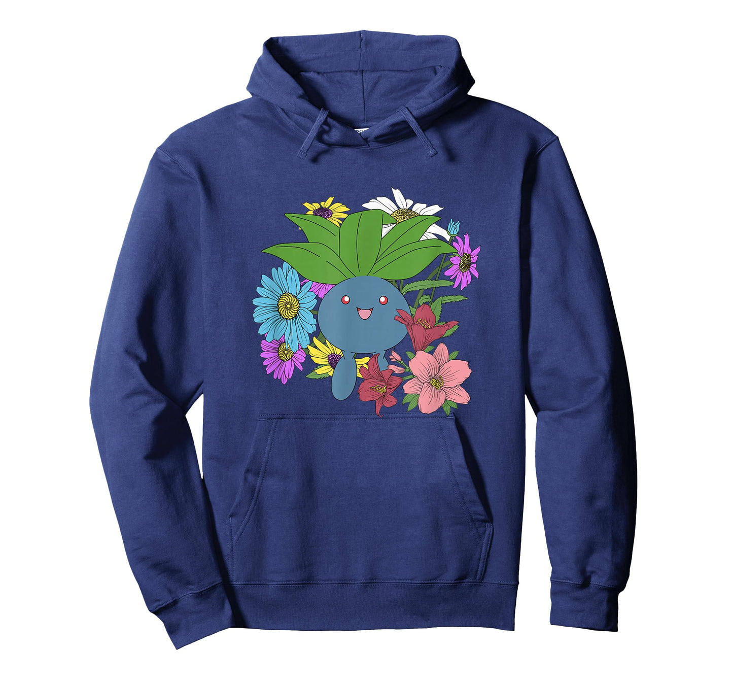 Pokémon Cute Oddish Among The Flowers Portrait T-Shirt