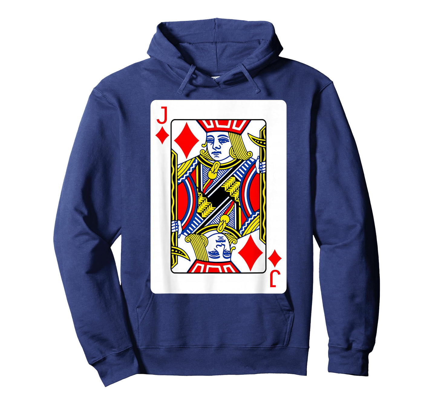 Jack Of Diamonds Playing Card Group Costume Poker Player T-Shirt