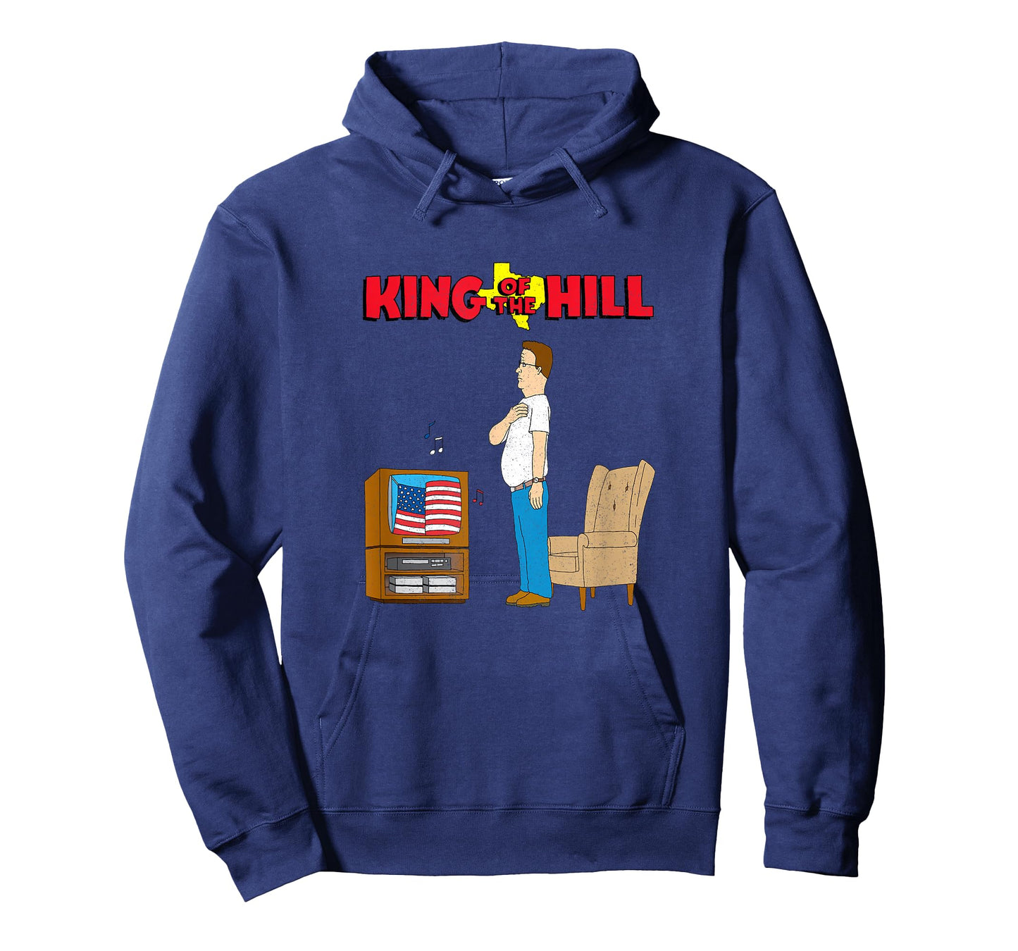 King of The Hill Hank Star Spangled Banner Cartoon T-Shirt