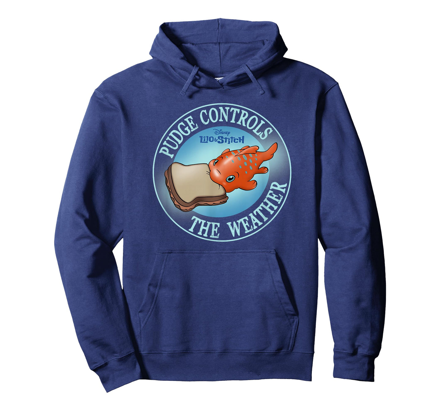 Disney Lilo & Stitch Pudge Controls The Weather Poster T-Shirt