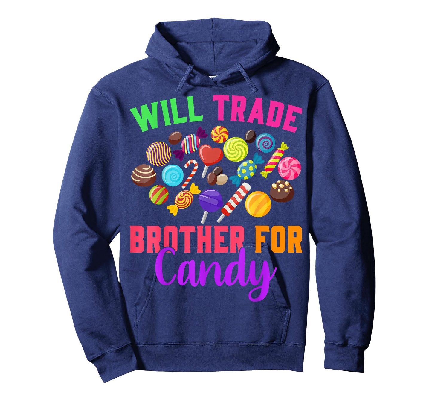 Will Trade Brother For Candy Halloween Matching Sister Girls T-Shirt