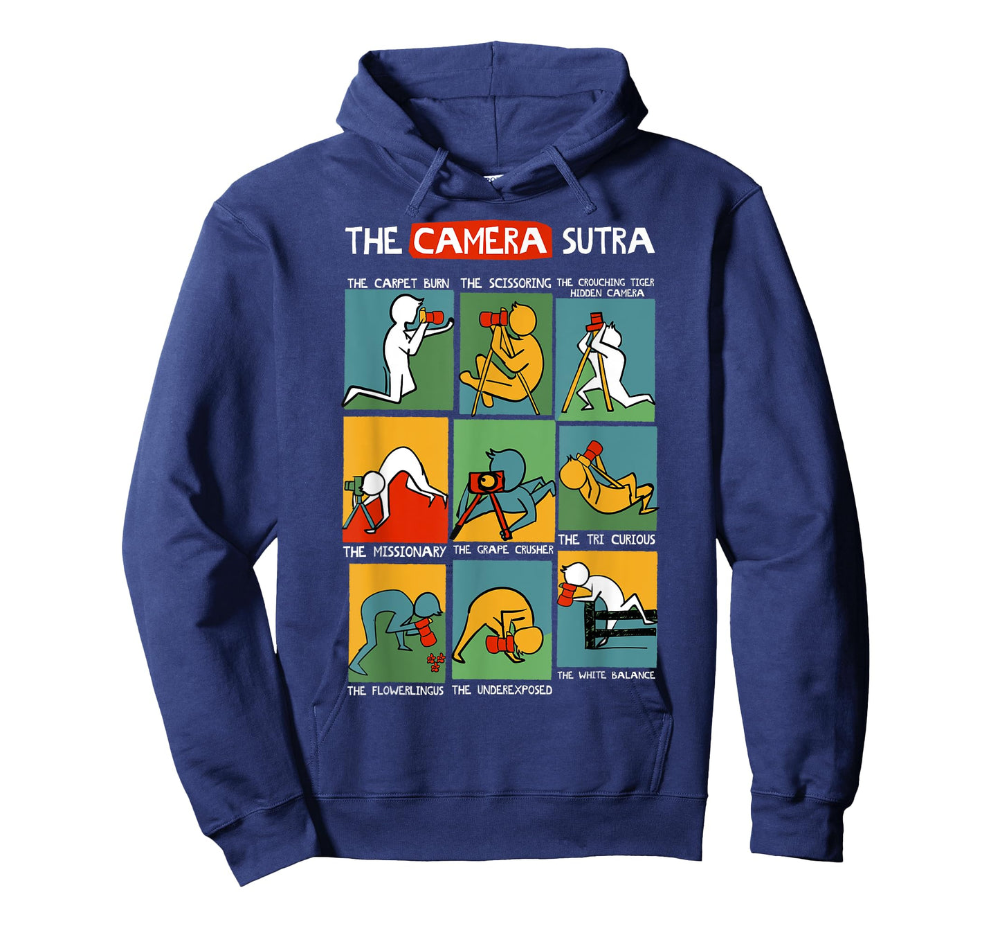 Funny Camera Sutra Gift design design T-Shirt