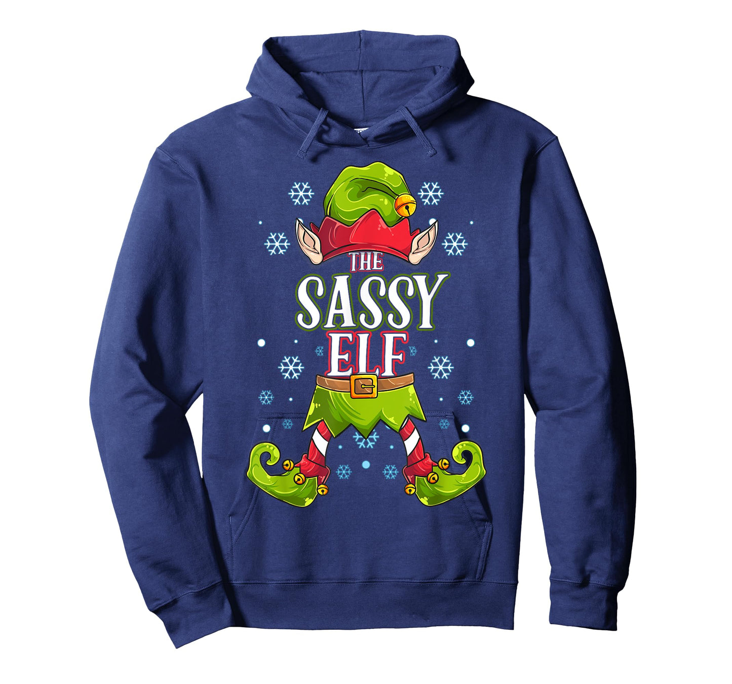 Sassy Elf Matching Family Group Christmas Party T-Shirt
