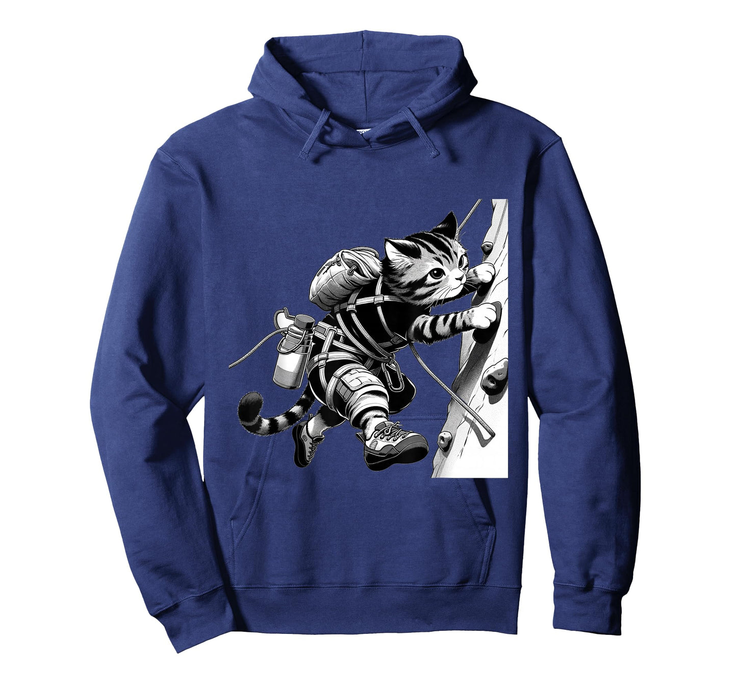 Adventure Cat Rock Climber - Cool Anime Style Climbing T-Shirt