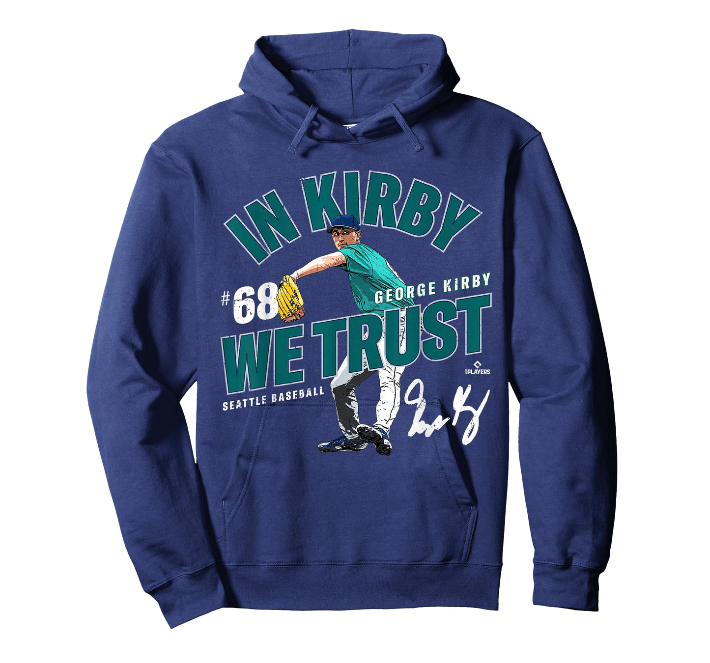 In Kirby We Trust George Kirby Seattle Baseball MLBPA T-Shirt