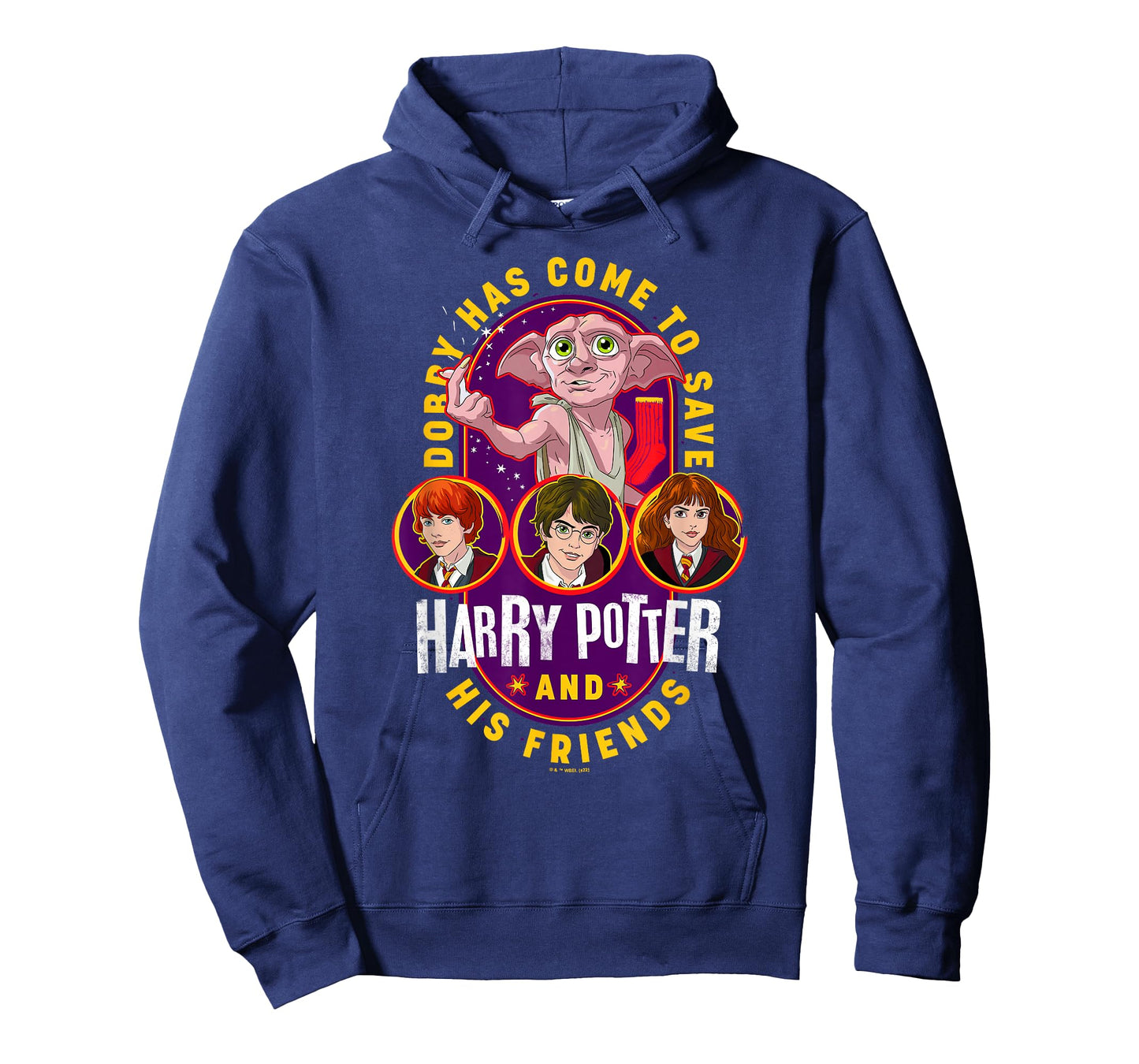Harry Potter Deathly Hallows 2 Dobby And Wizards Poster T-Shirt