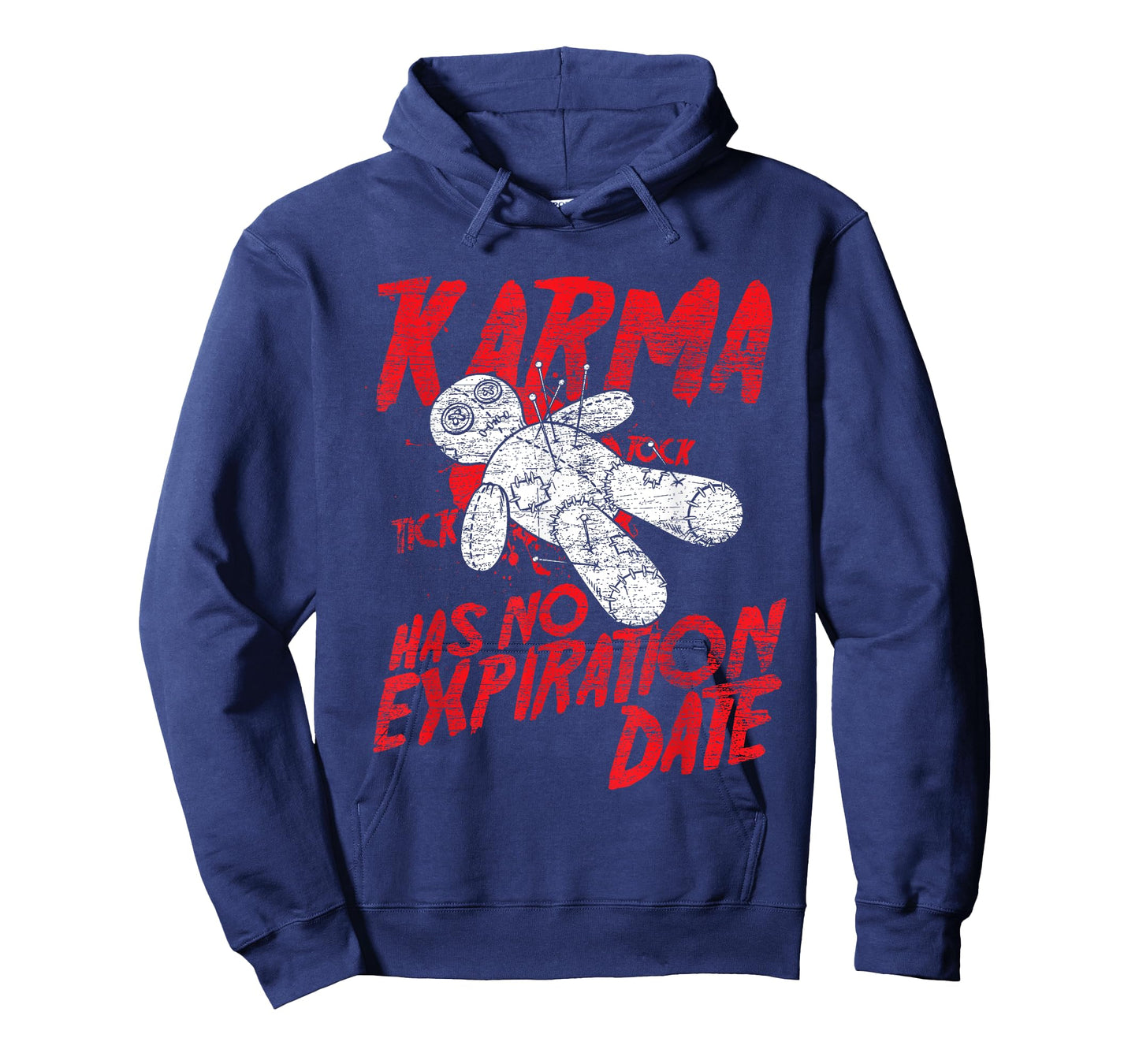Voodoo Doll Costume Gift Scary Karma Halloween T-Shirt