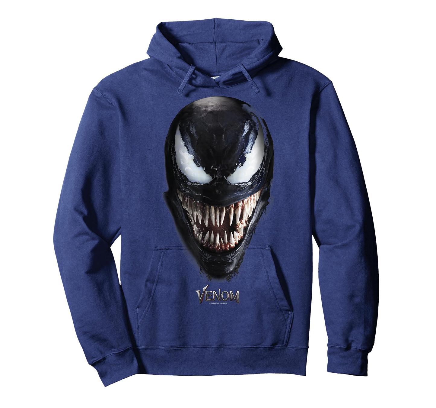 Marvel Venom Up Close Face Grin T-Shirt Small