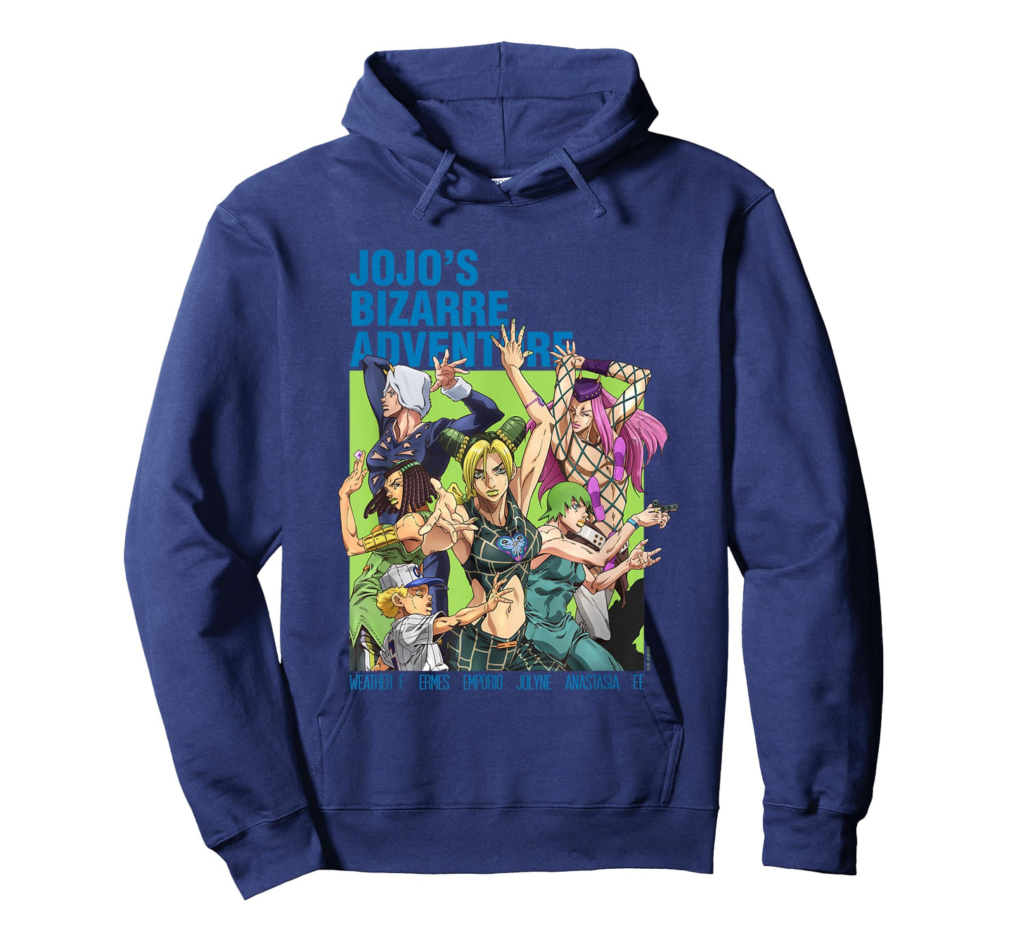 JoJo's Bizarre Adventure Part 6 Stone Ocean Group Pose Anime T-Shirt