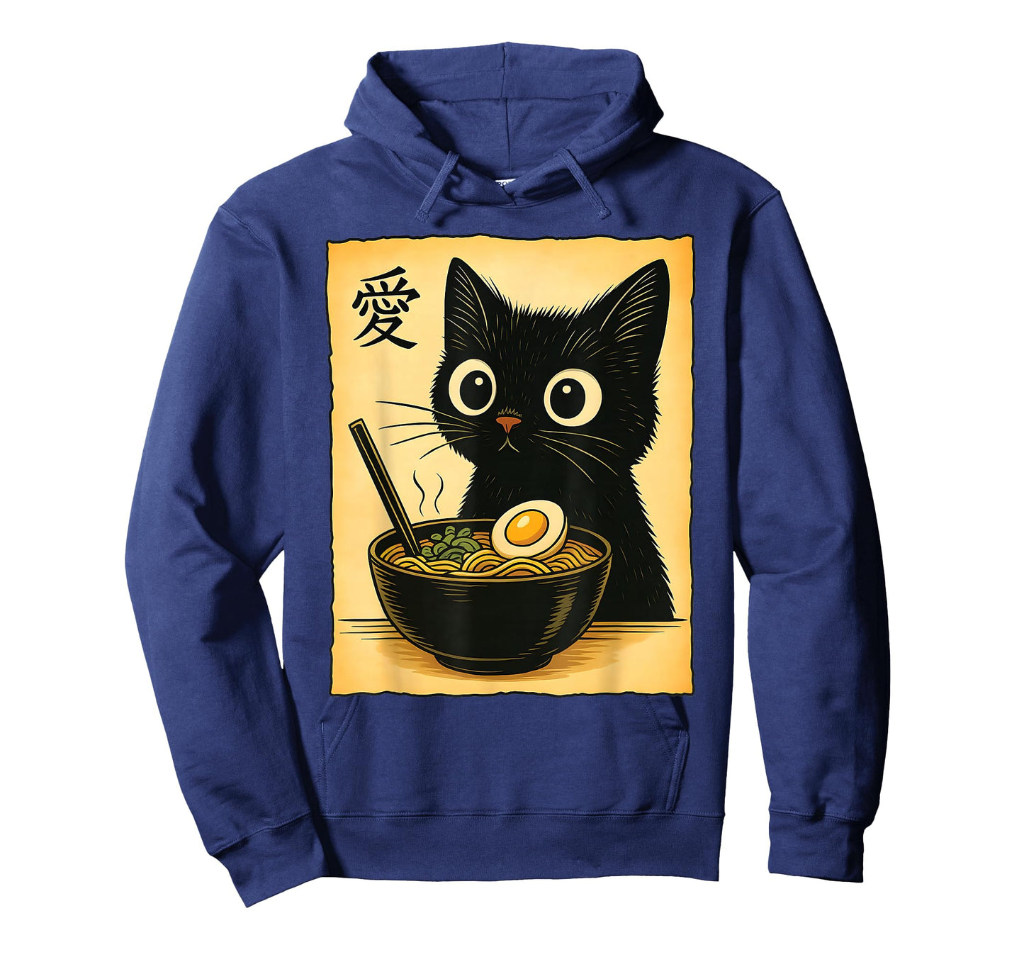 cat eating ramen T-Shirt