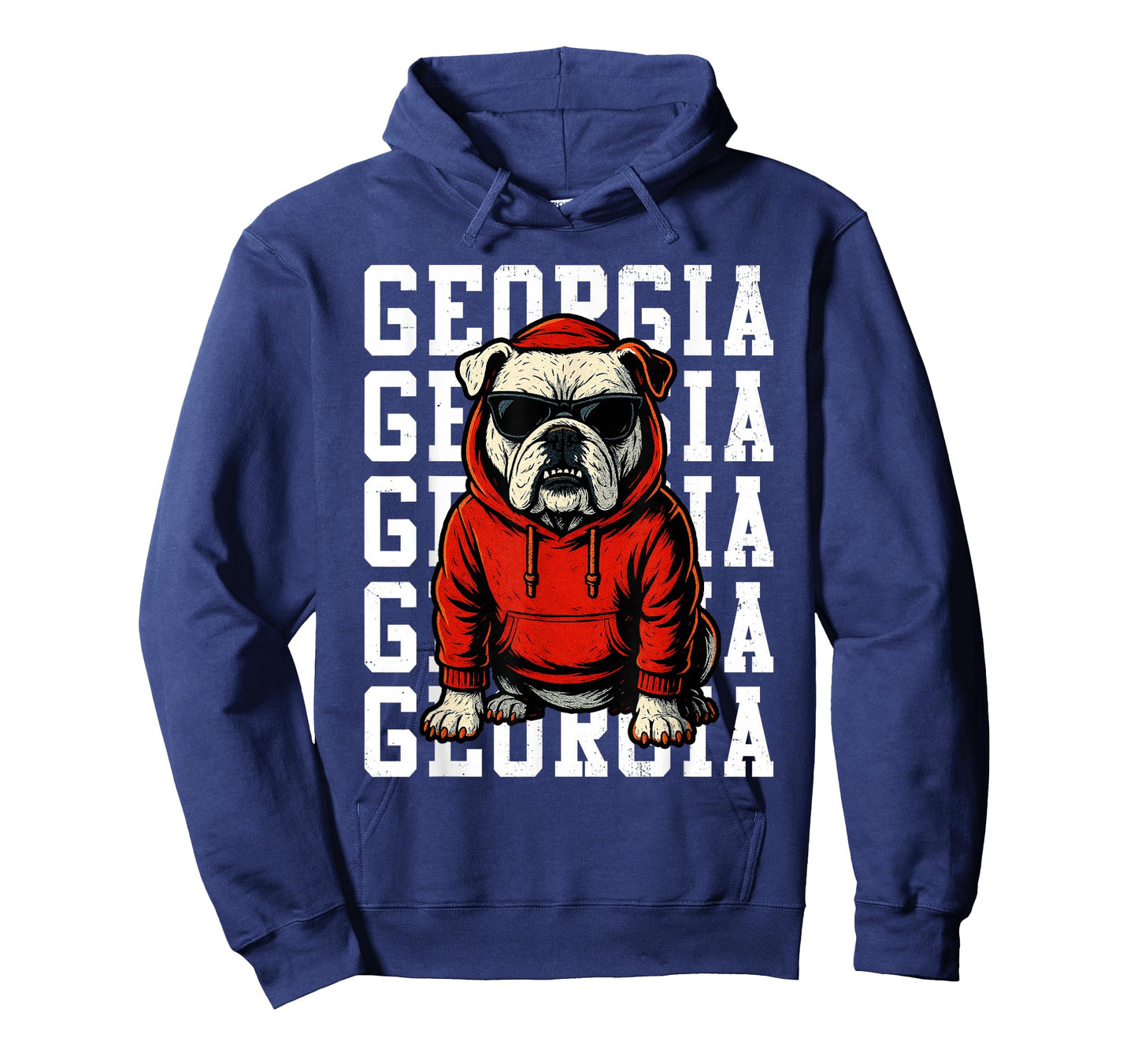 Dawgline Ghost, Redlayer March Built In Silence Love Bulldog T-Shirt