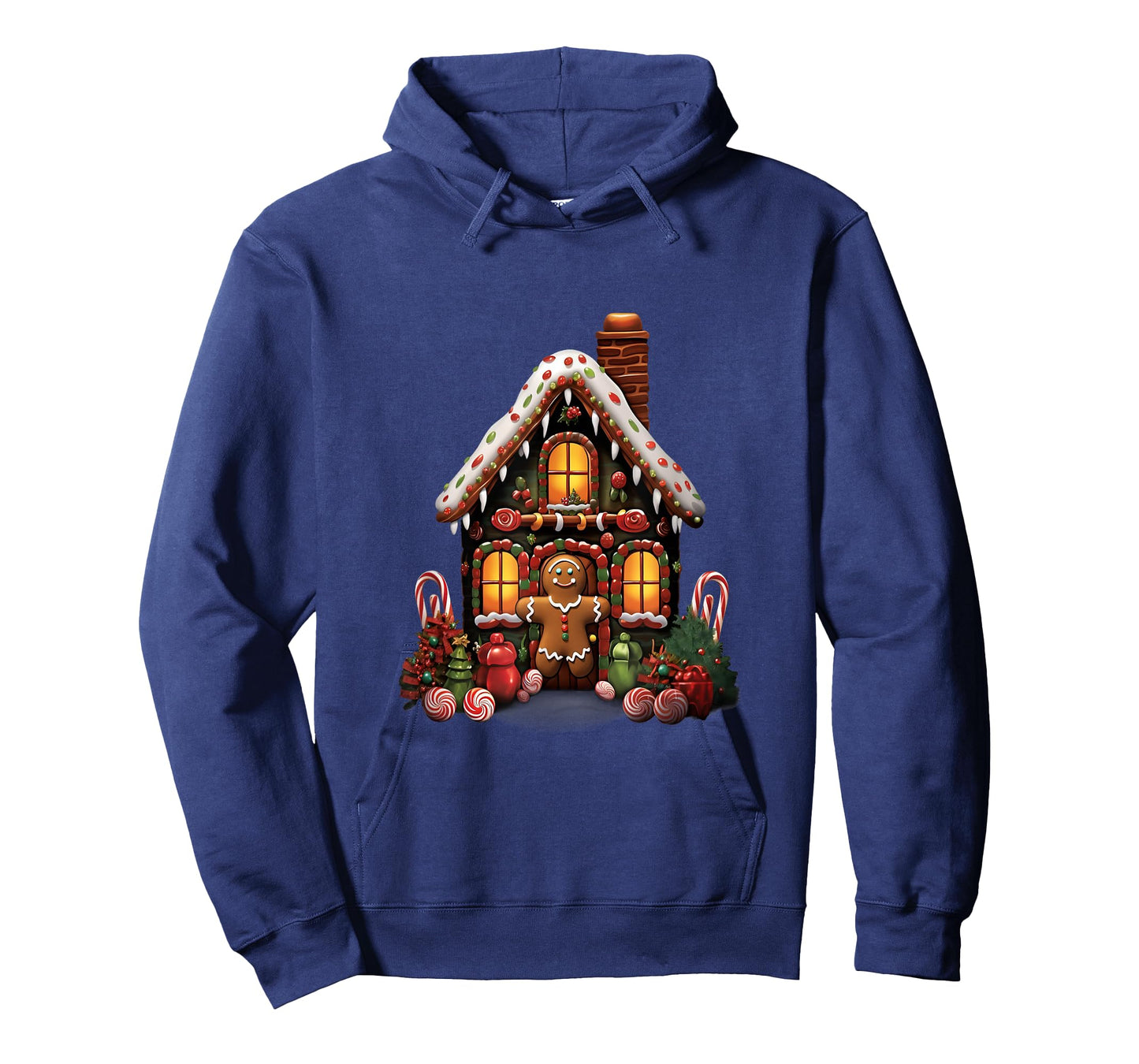 Christmas Gingerbread House Candy Cane X-Mas Pajamas Party T-Shirt