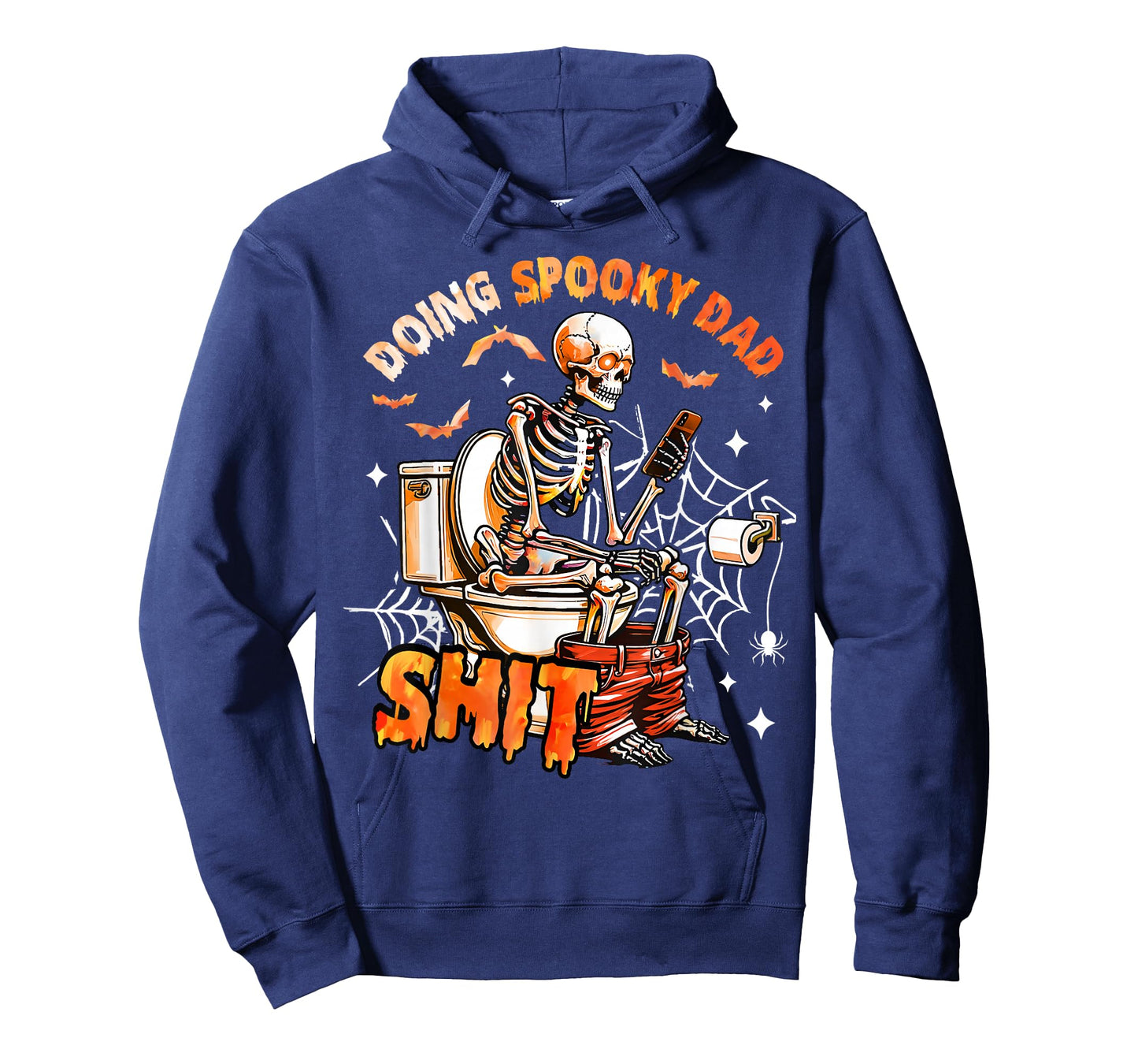 Doing Spooky Dad Shit Skeleton Halloween Trick Or Treat T-Shirt