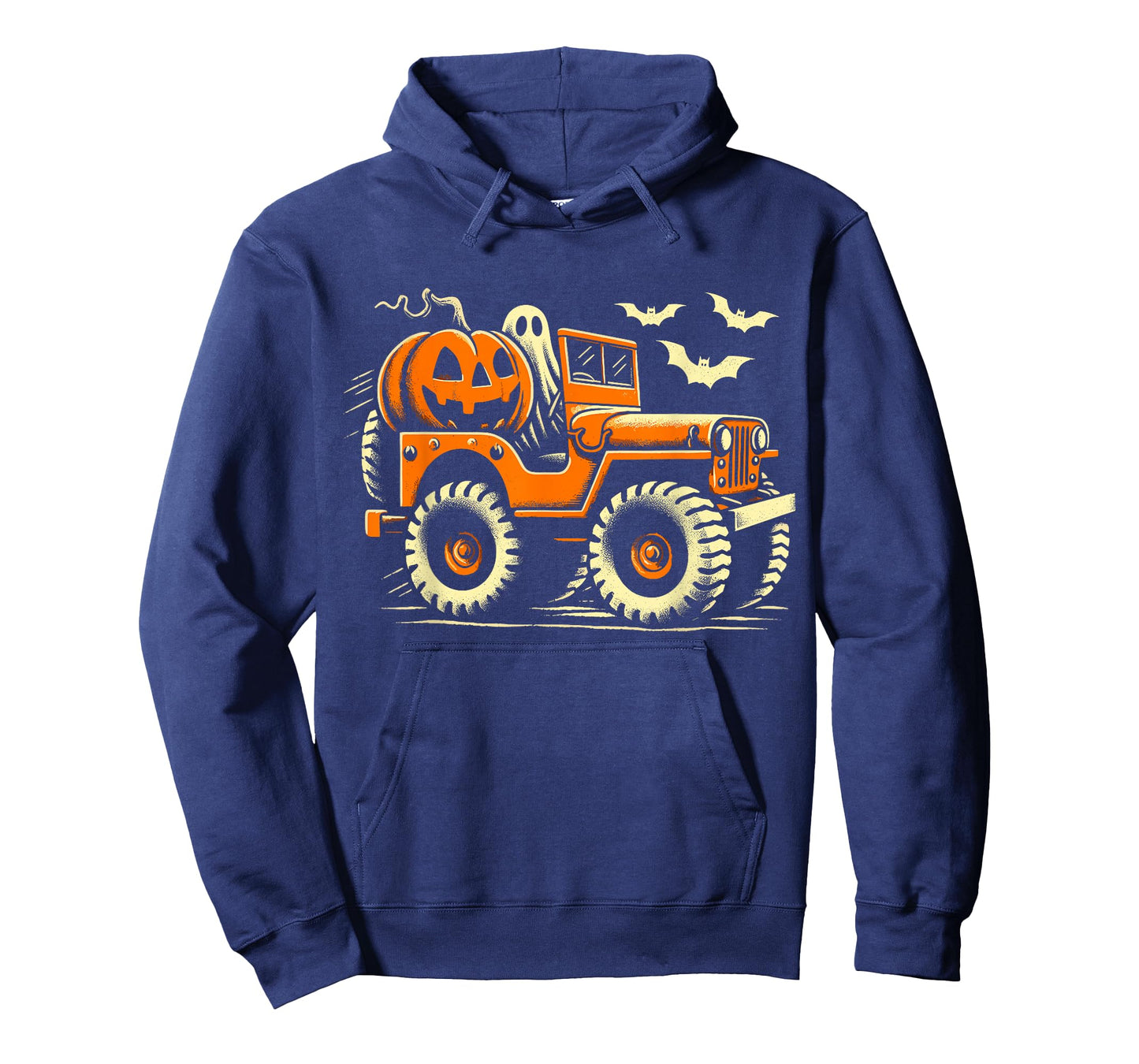 Halloween Monster Truck Ghost T-Shirt