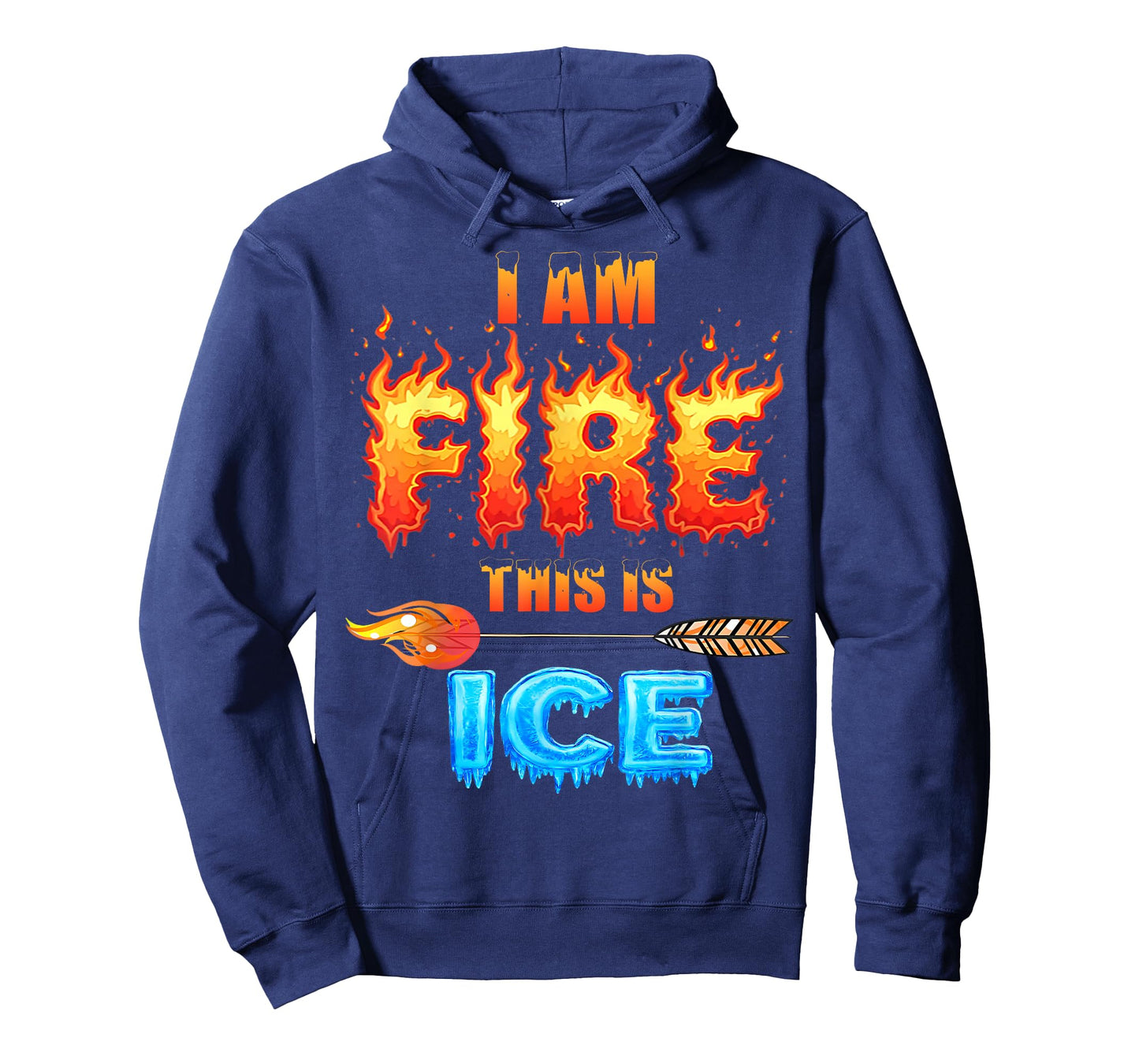 Funny Ice This is Fire Costume Halloween Family Matching T-Shirt