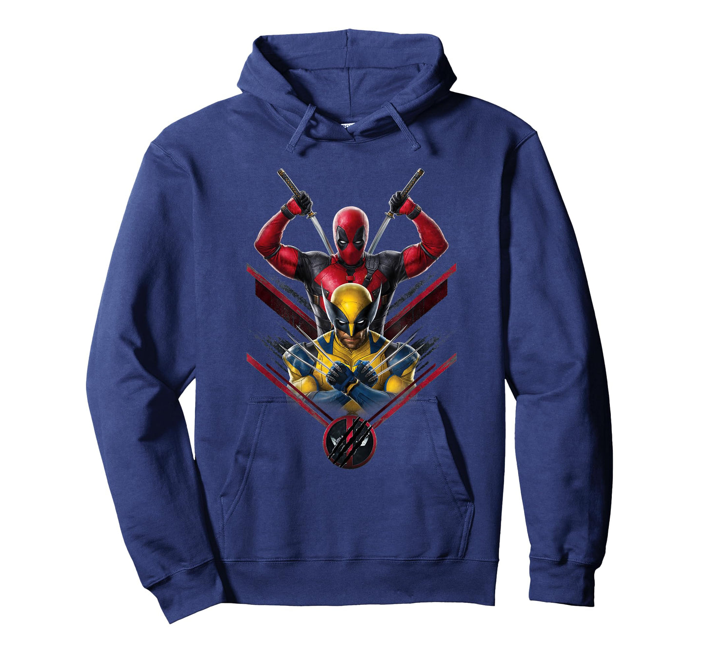 Marvel Studios Deadpool & Wolverine with Claw-Slashed Logo T-Shirt