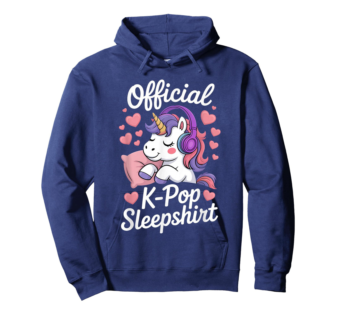 K-Pop Unicorn Official K-Pop Sleep T-Shirt