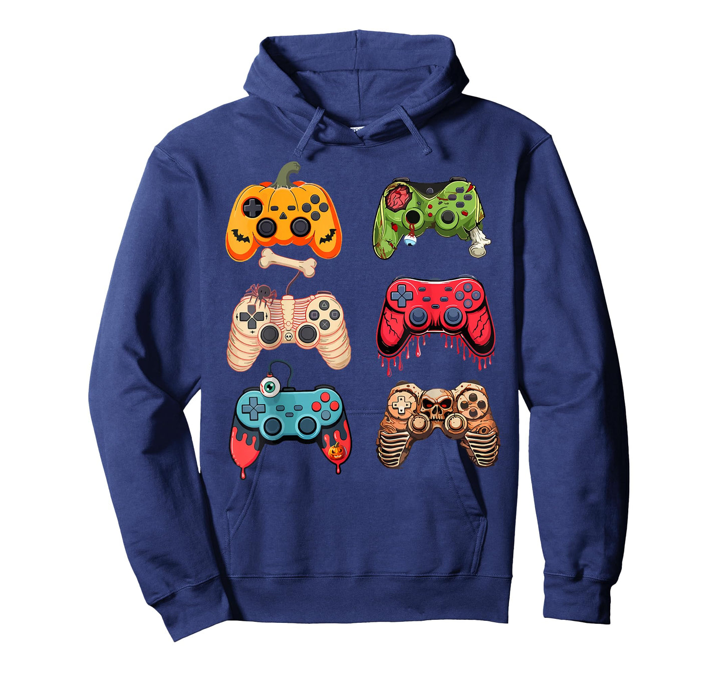 Halloween Skeleton Gamer Zombie Gaming Controllers Mummy T-Shirt