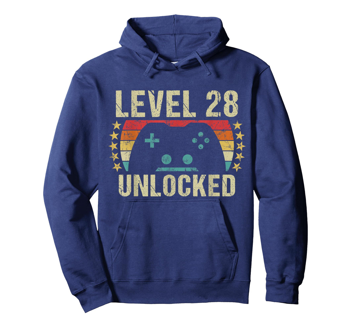 Gaming Vintage 28th Birthday Gift 28 Year Old Boy Girl Gamer T-Shirt