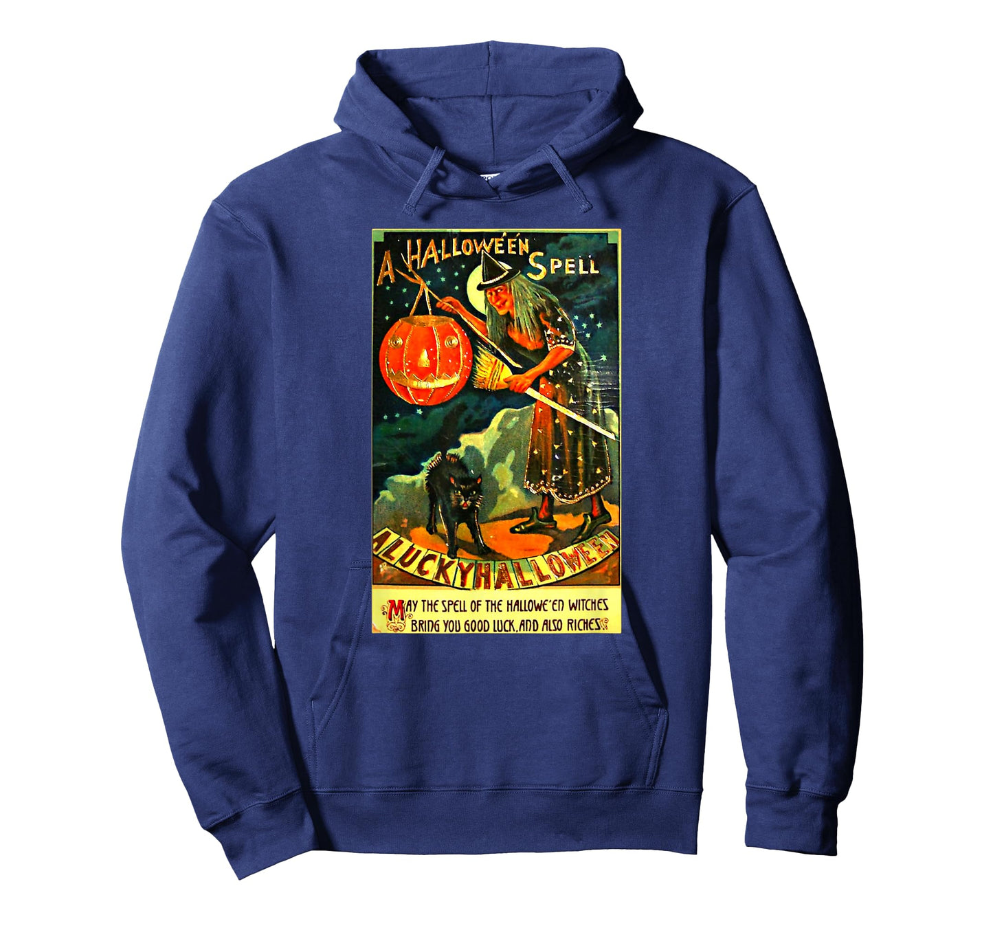Vintage Halloween Spell Witch Monster Halloween Party T-Shirt