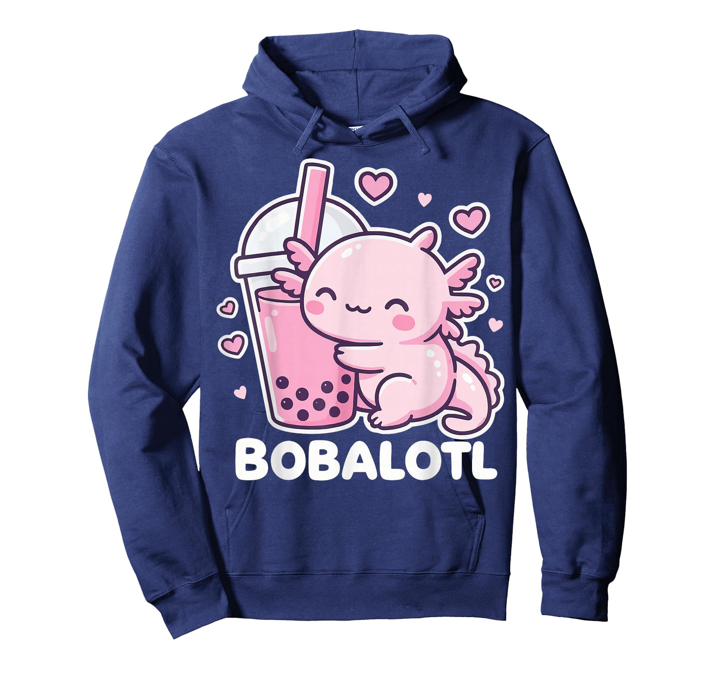 Bobalotl Axolotl Boba Tea T-Shirt