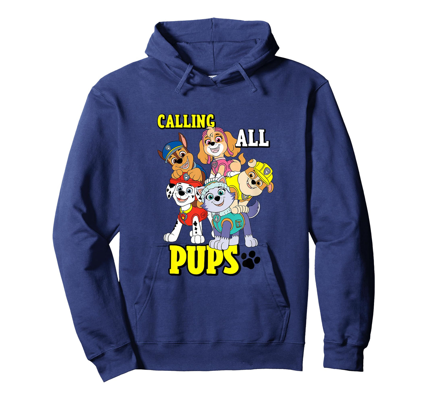 Paw Patrol Calling All Pups Team Group Graphic T-Shirt