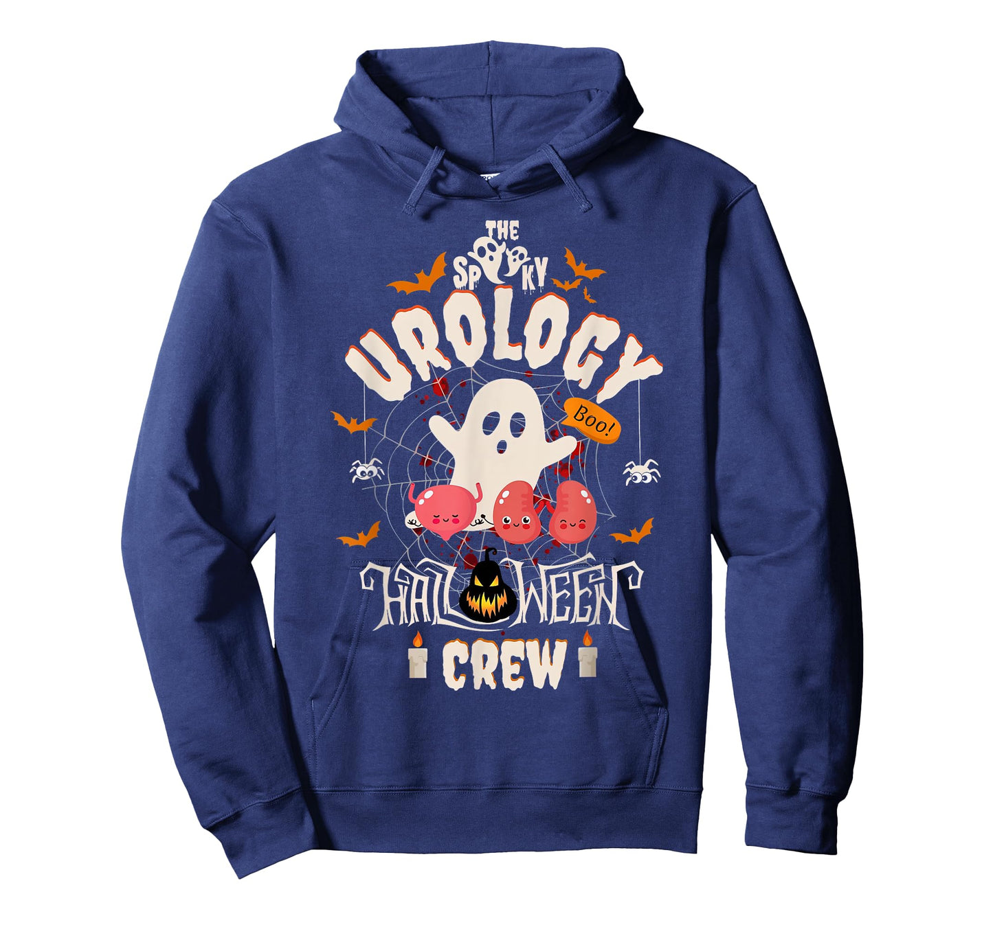 Spooky Urology Halloween Crew Cute Ghost Nurse Student T-Shirt