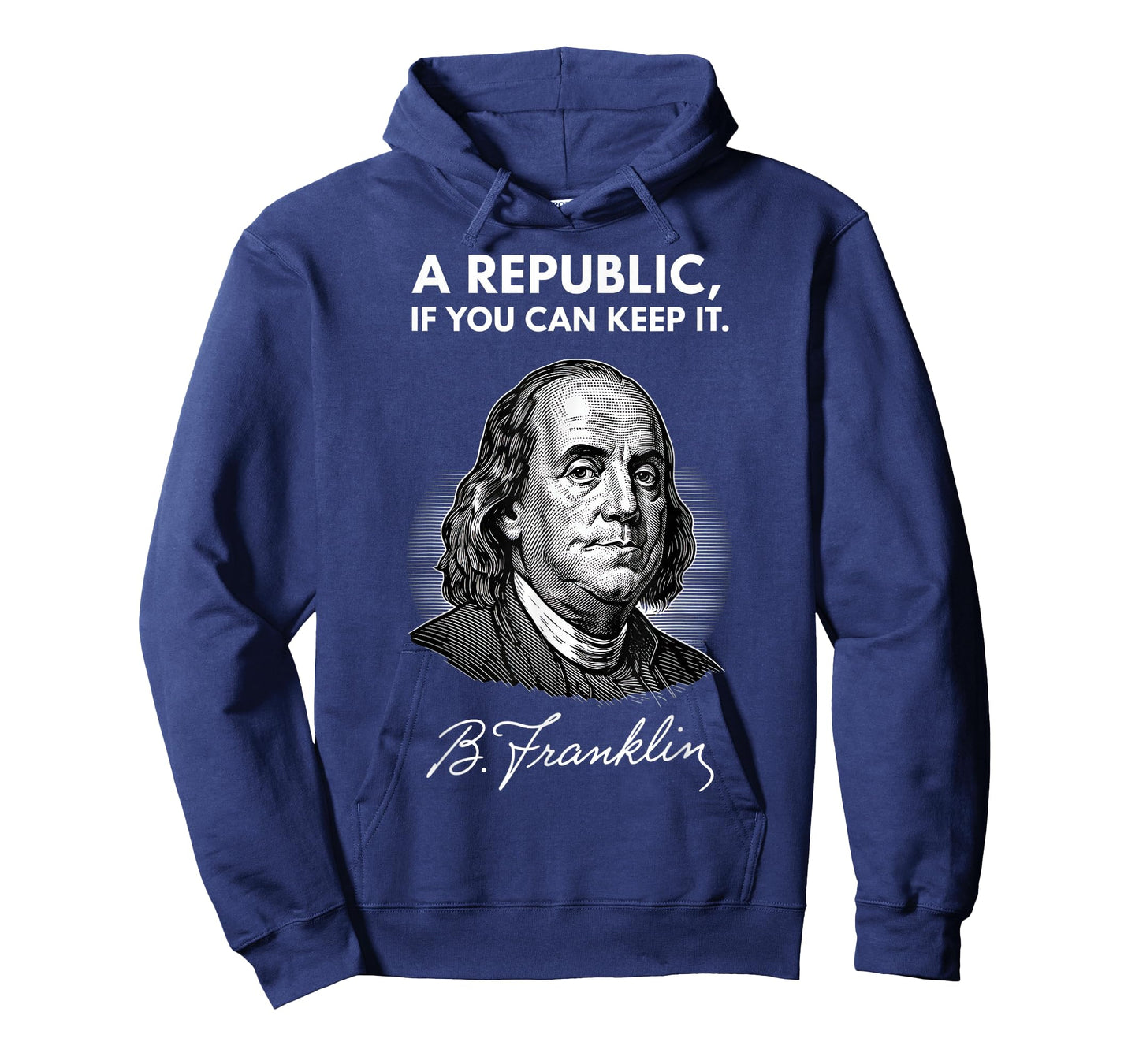 Benjamin Franklin Quote A Republic if You Can Keep It T-Shirt