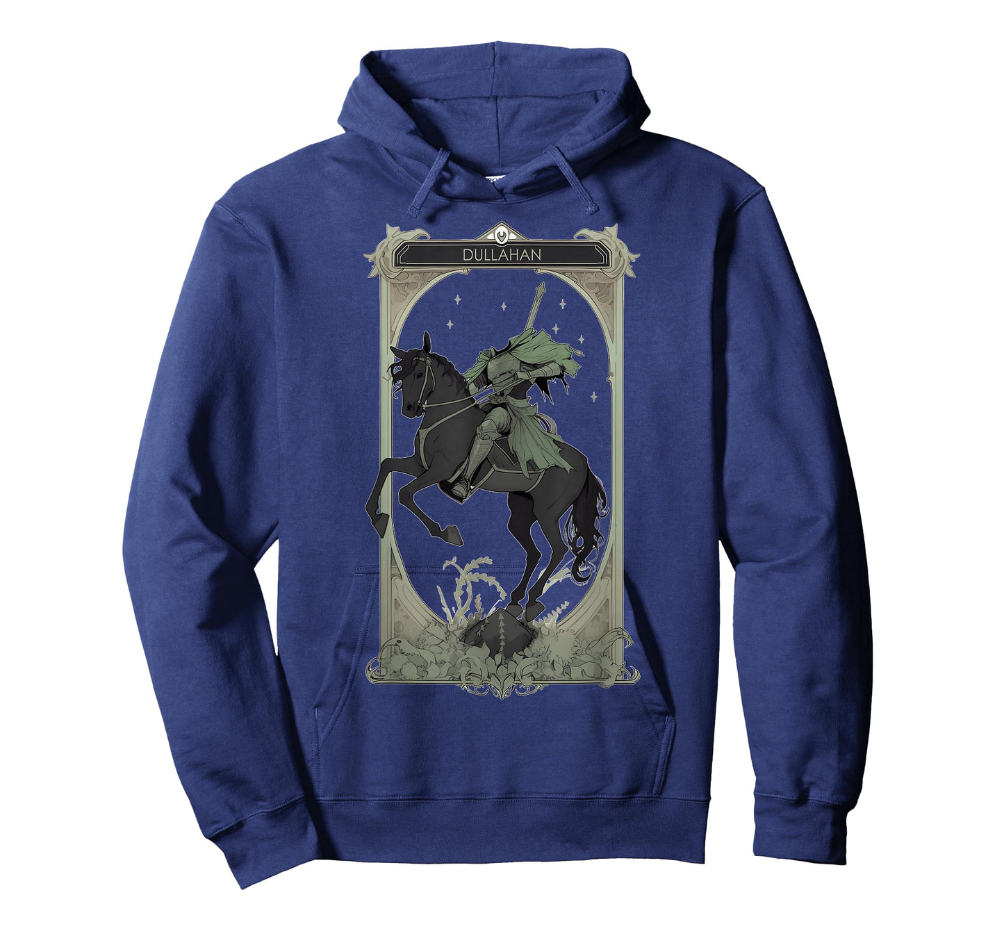 Dullahan Irish Folklore Headless Man On Horse Anime Tarot T-Shirt