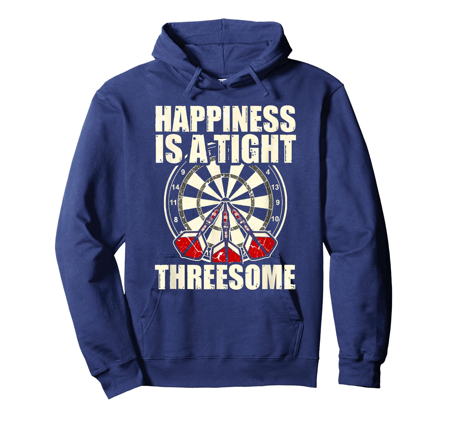 Darts Funny Happiness is a tight Threesome Club Gift Shirt T-Shirt