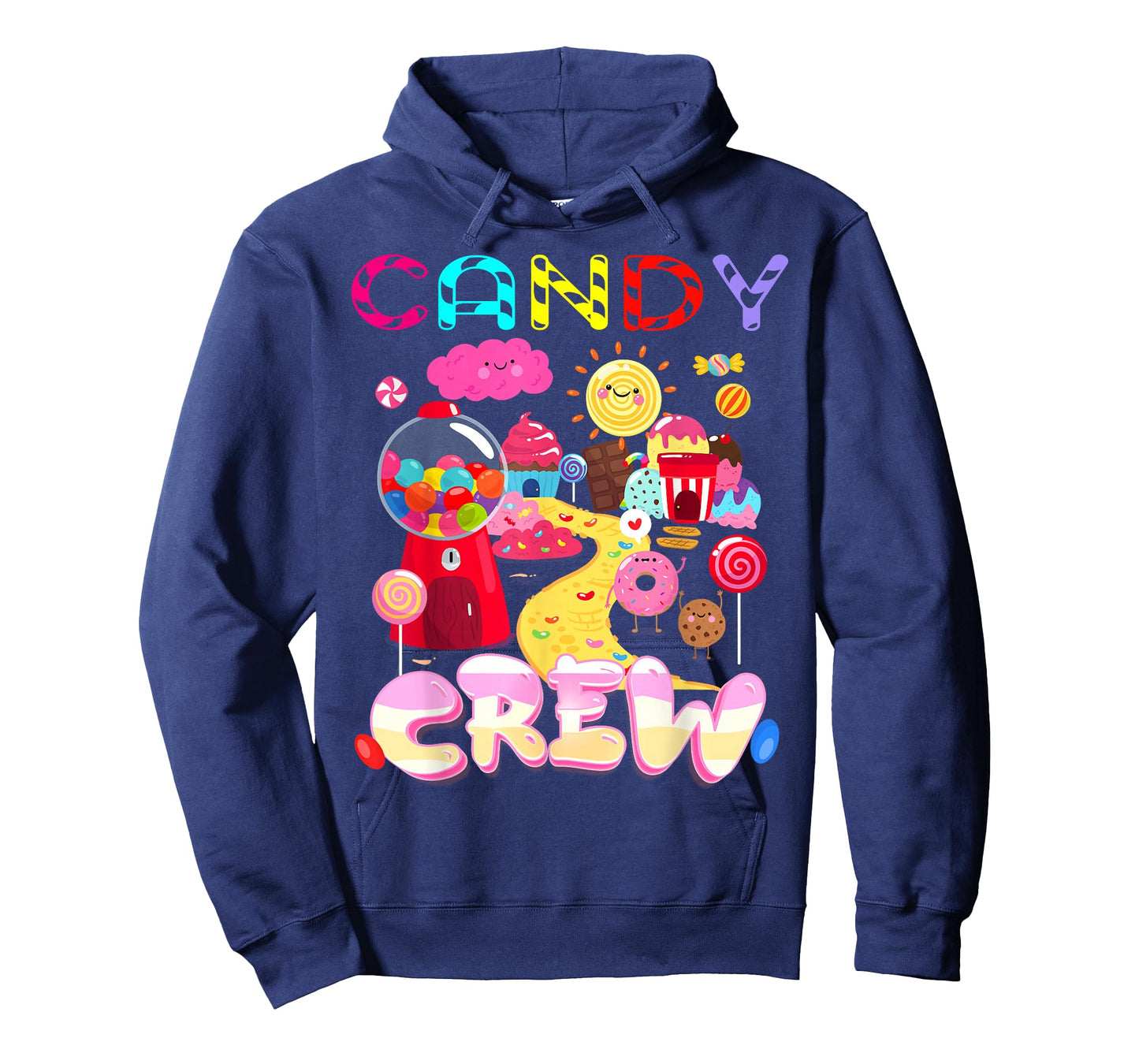 Candy Crew Candy Costume Women Candy Land Kids Sweetie T-Shirt