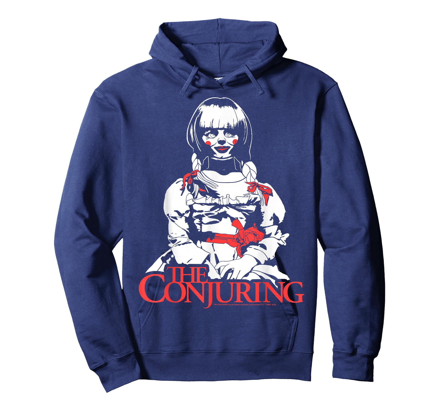 The Conjuring Unisex Adult T-Shirt - Annabelle Horror Movie Shirt - Black - Short Sleeve - Classic Fit - Halloween - Cartoon Pattern