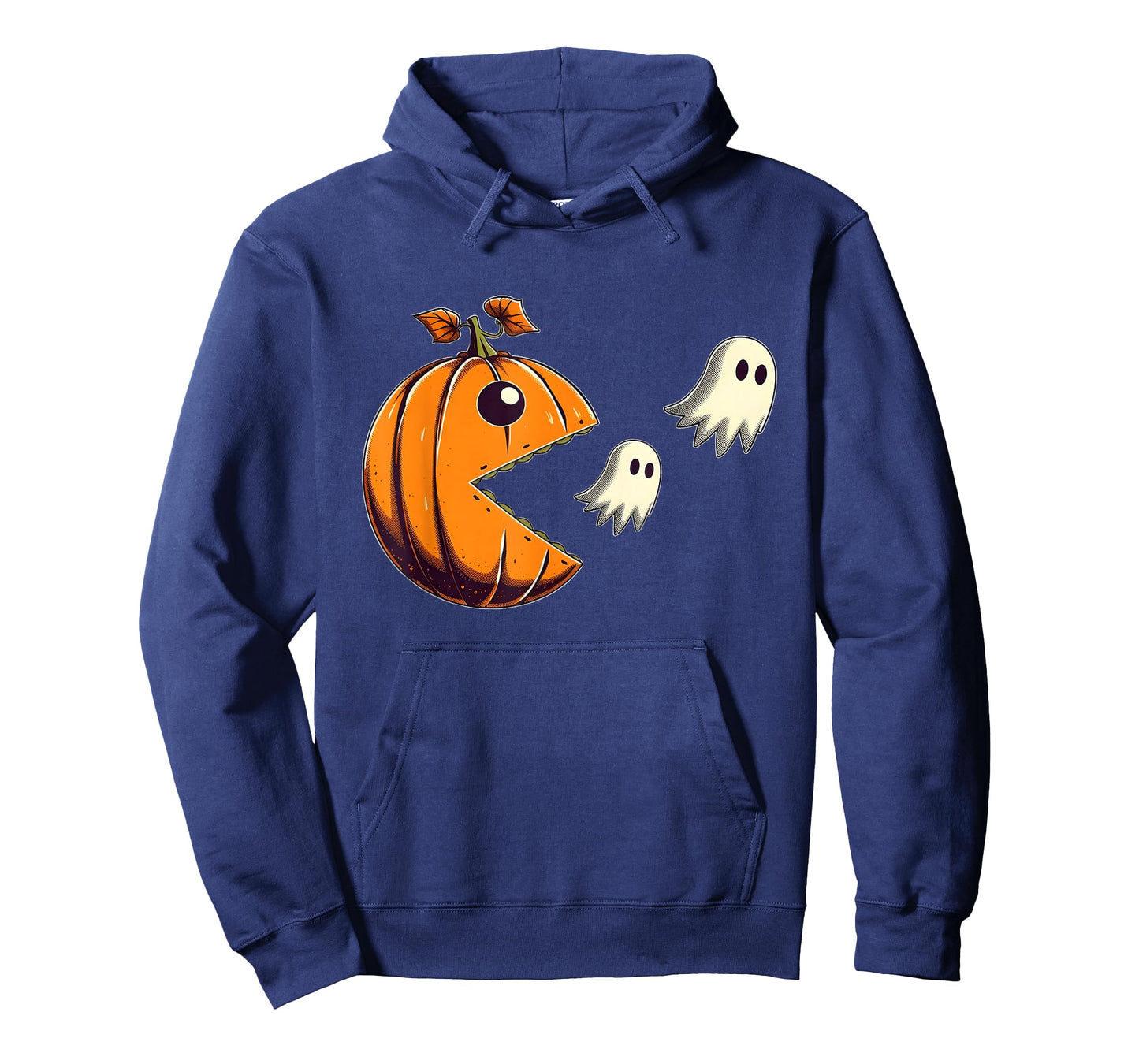 Pumpkin Eating Ghost Gamer Halloween Gaming Boys Teen Kids T-Shirt