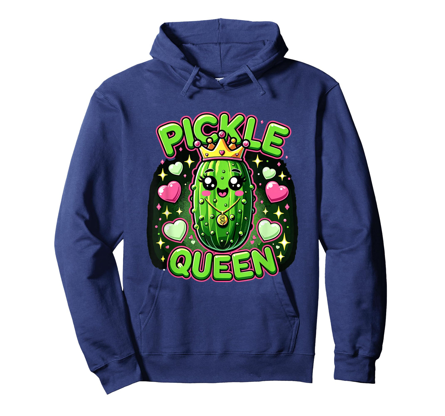 Pickle Queen for Girls and Women funny pickle T-Shirt
