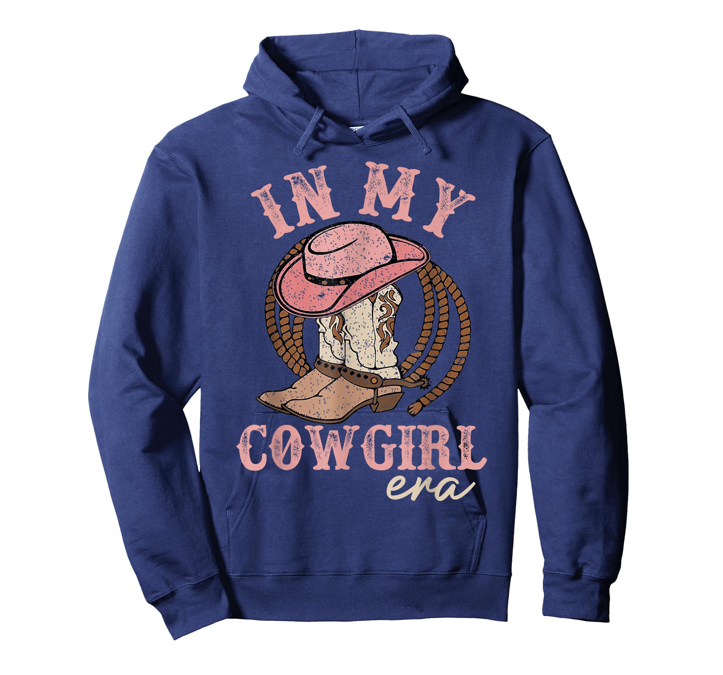 in My Cowgirl Era Groovy Cute Western Rodeo Cowgirl T-Shirt