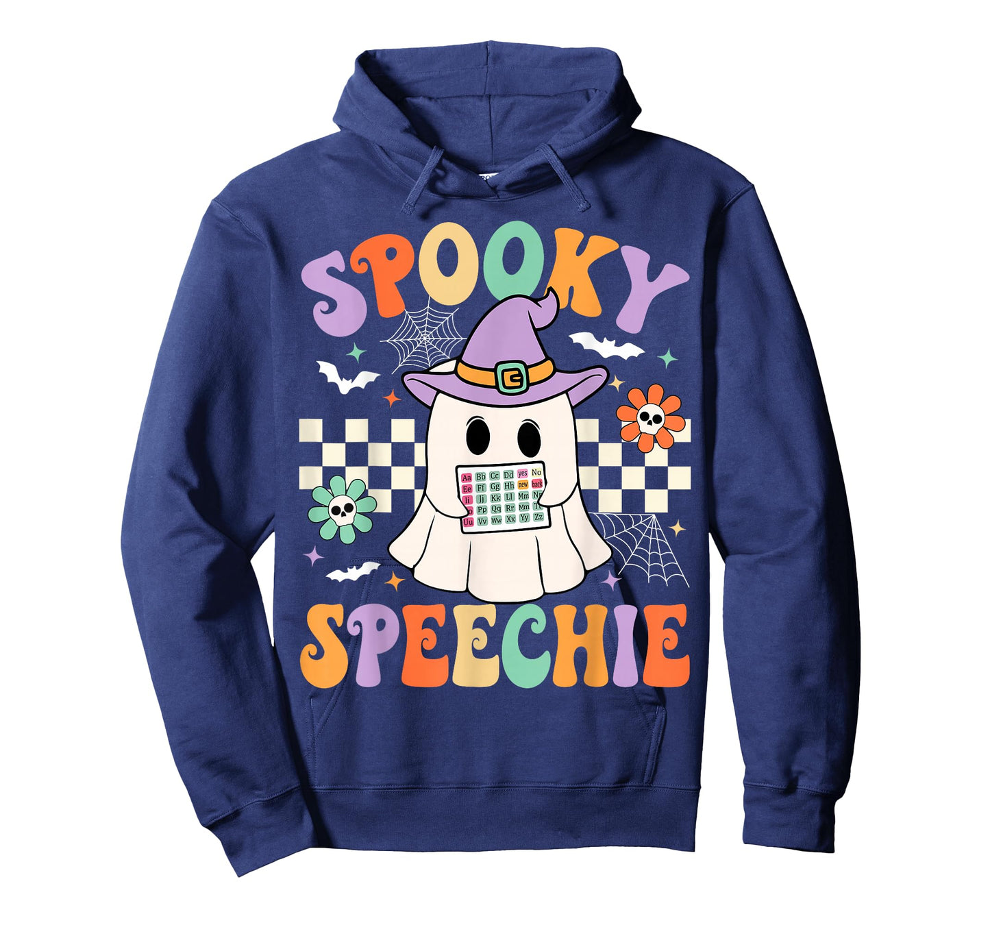 Spooky Speechie Speech Therapy Halloween Retro SLP Halloween T-Shirt