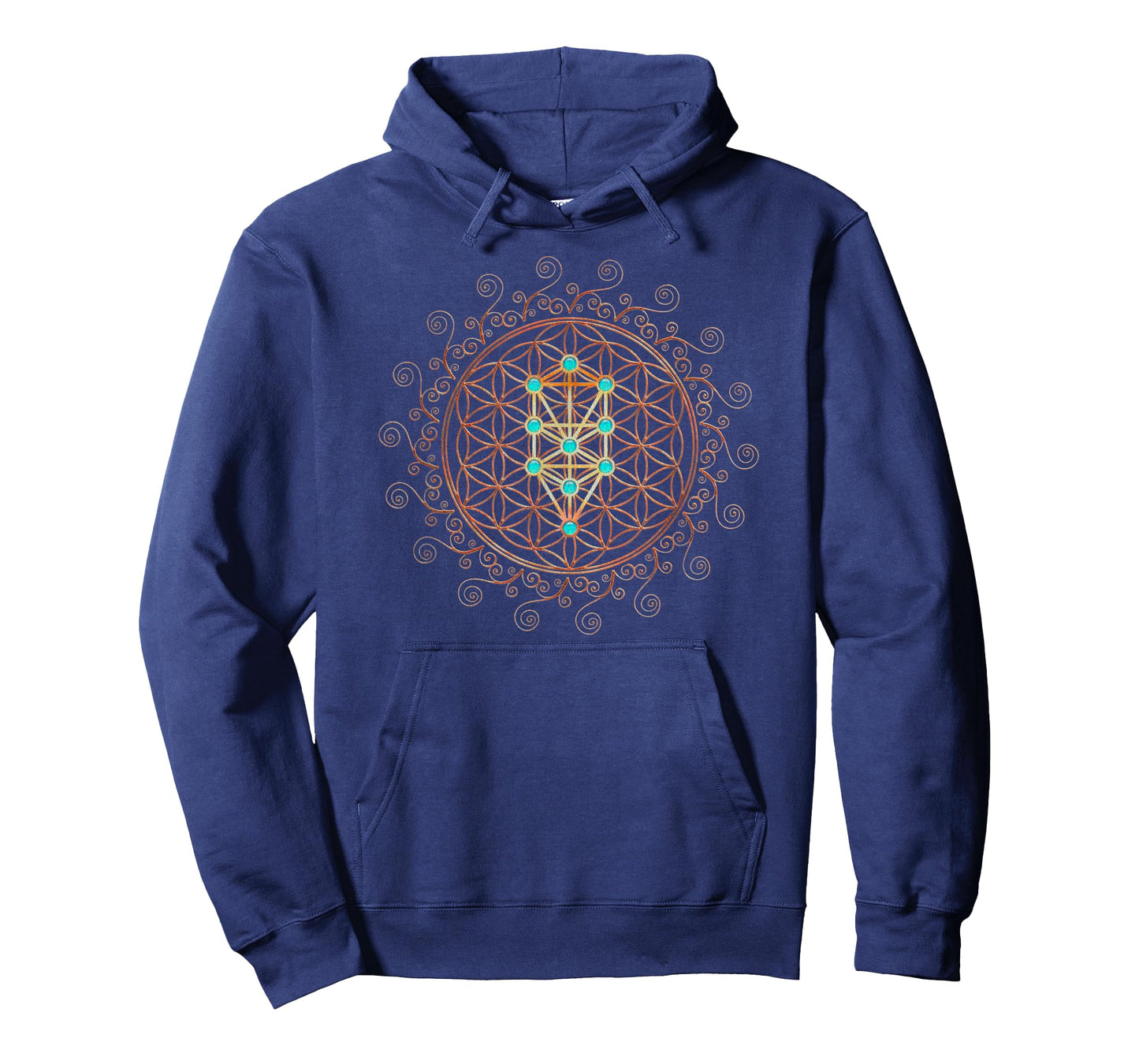 Flower Life, Tree of Life, Sacred Geometry, Kabbalah T-Shirt