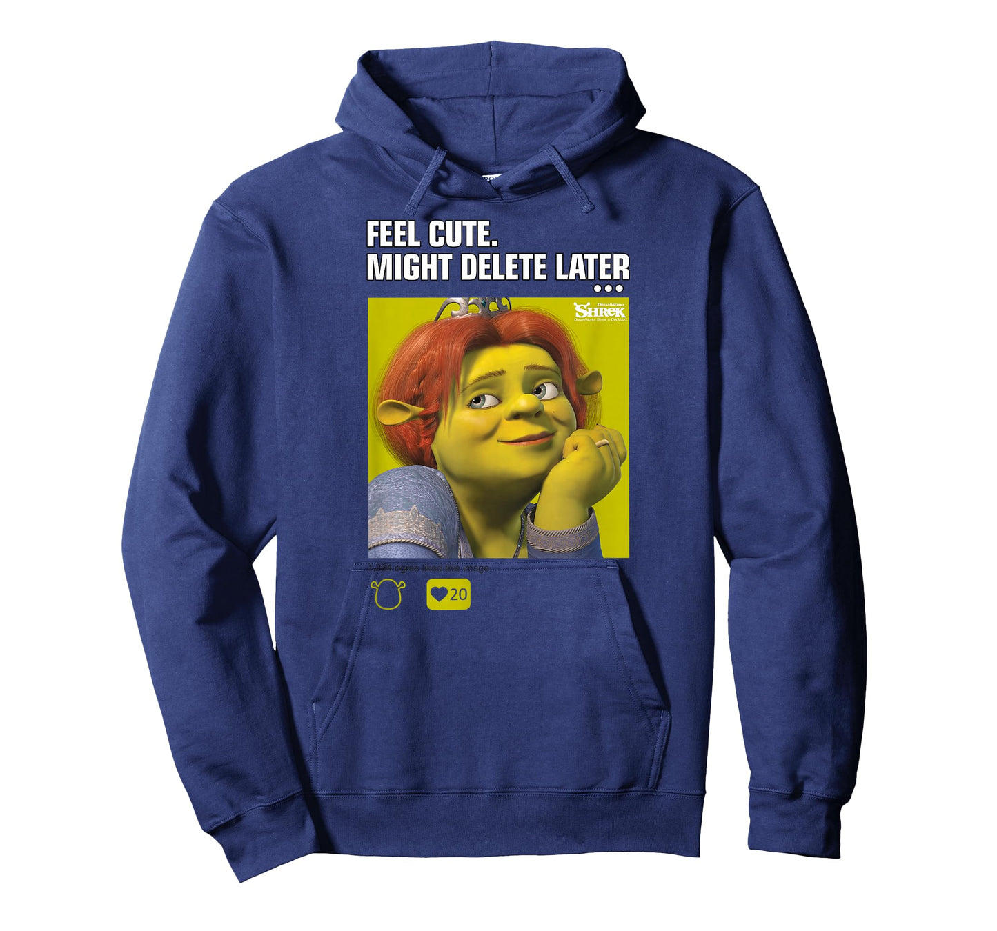 Shrek Fiona Feel Cute Might Delete Later Meme T-Shirt